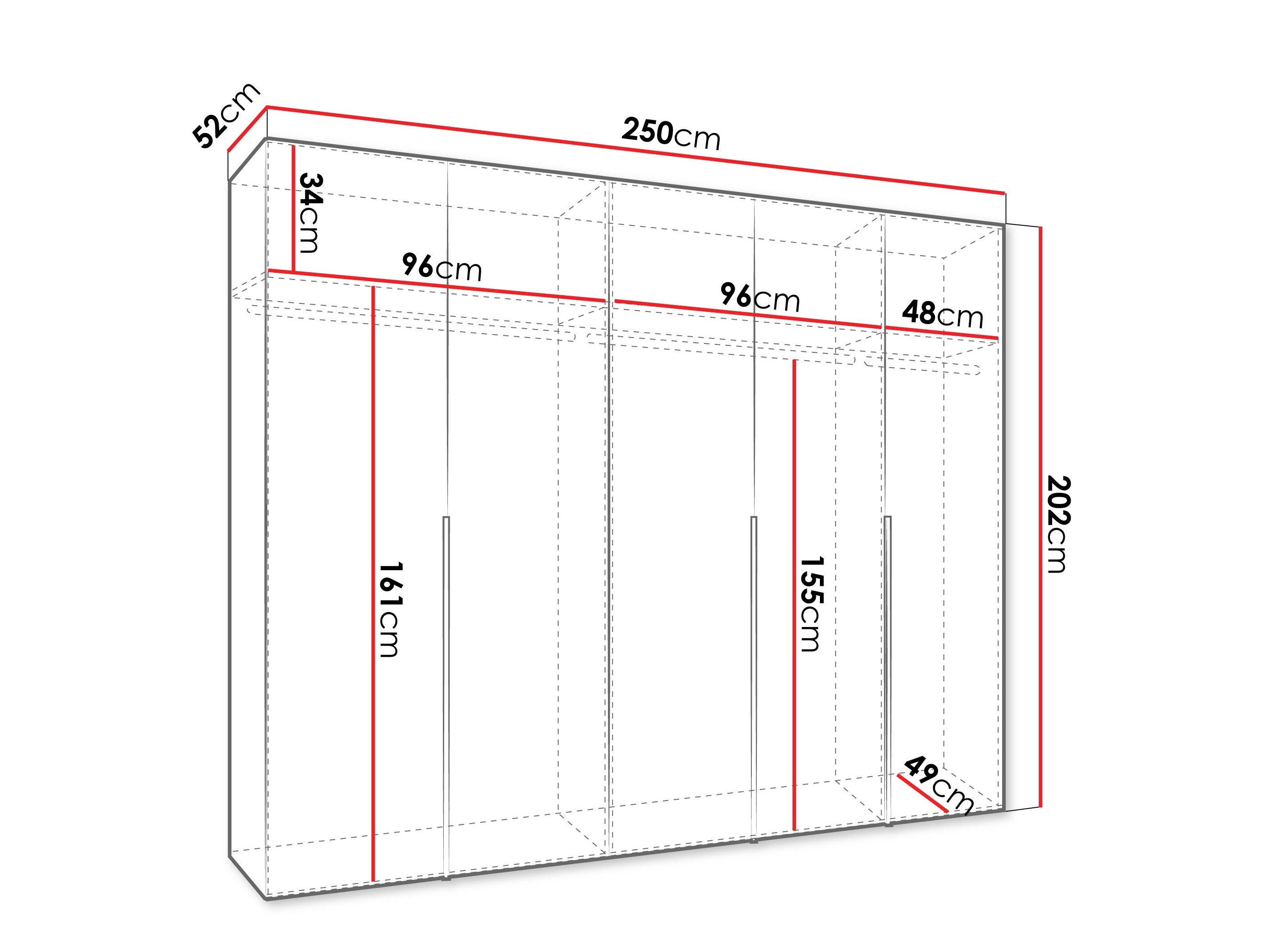 Ormar Hartford 538 (Crno)