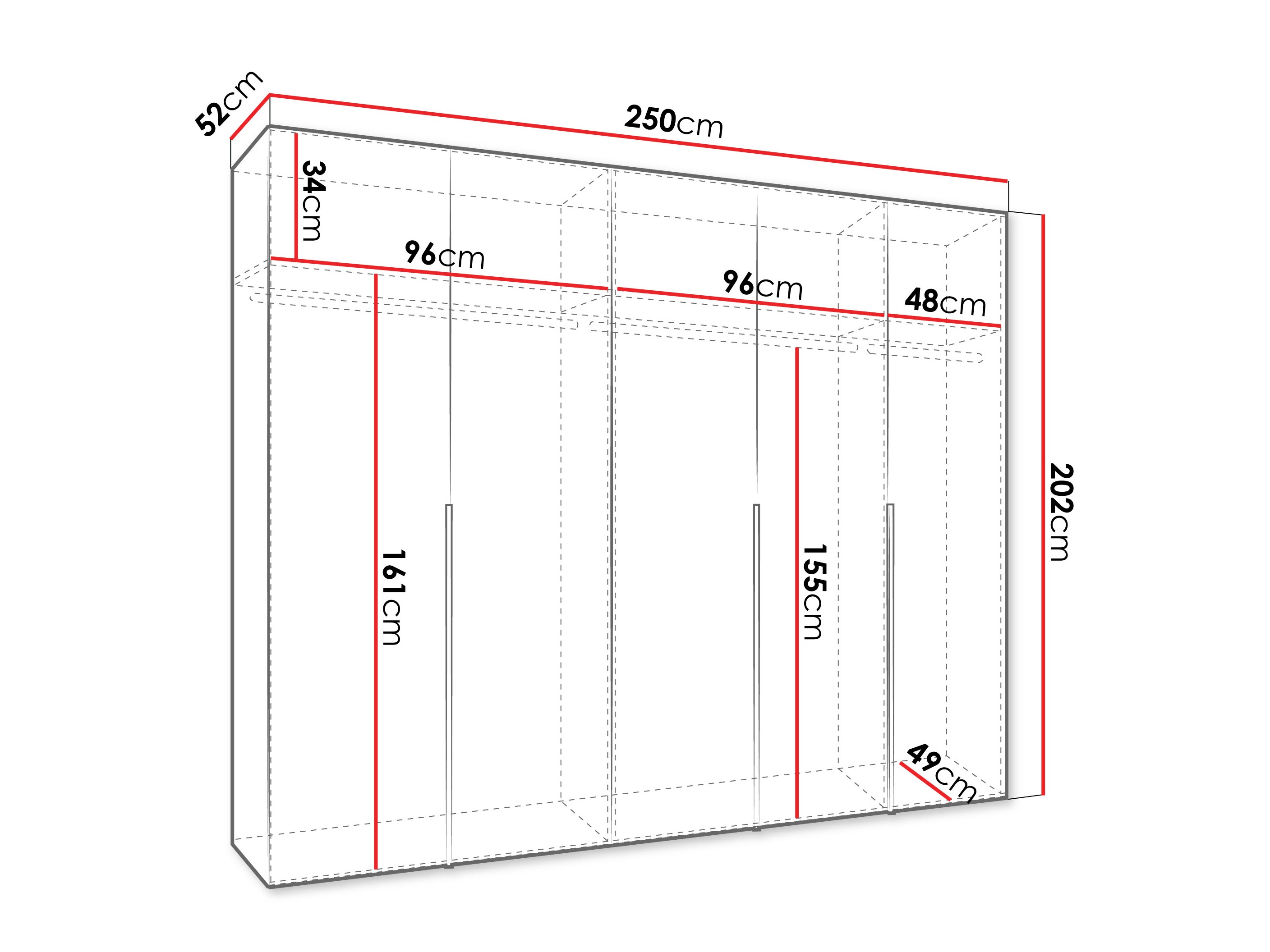 Ormar Hartford 538 (Zanatski hrast)