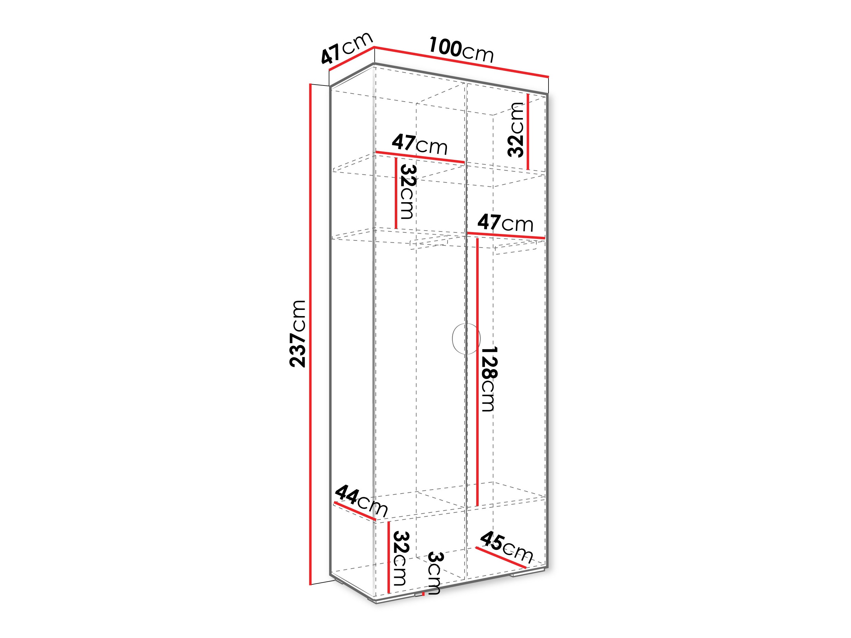 Ormar Hartford 566 (Crno)