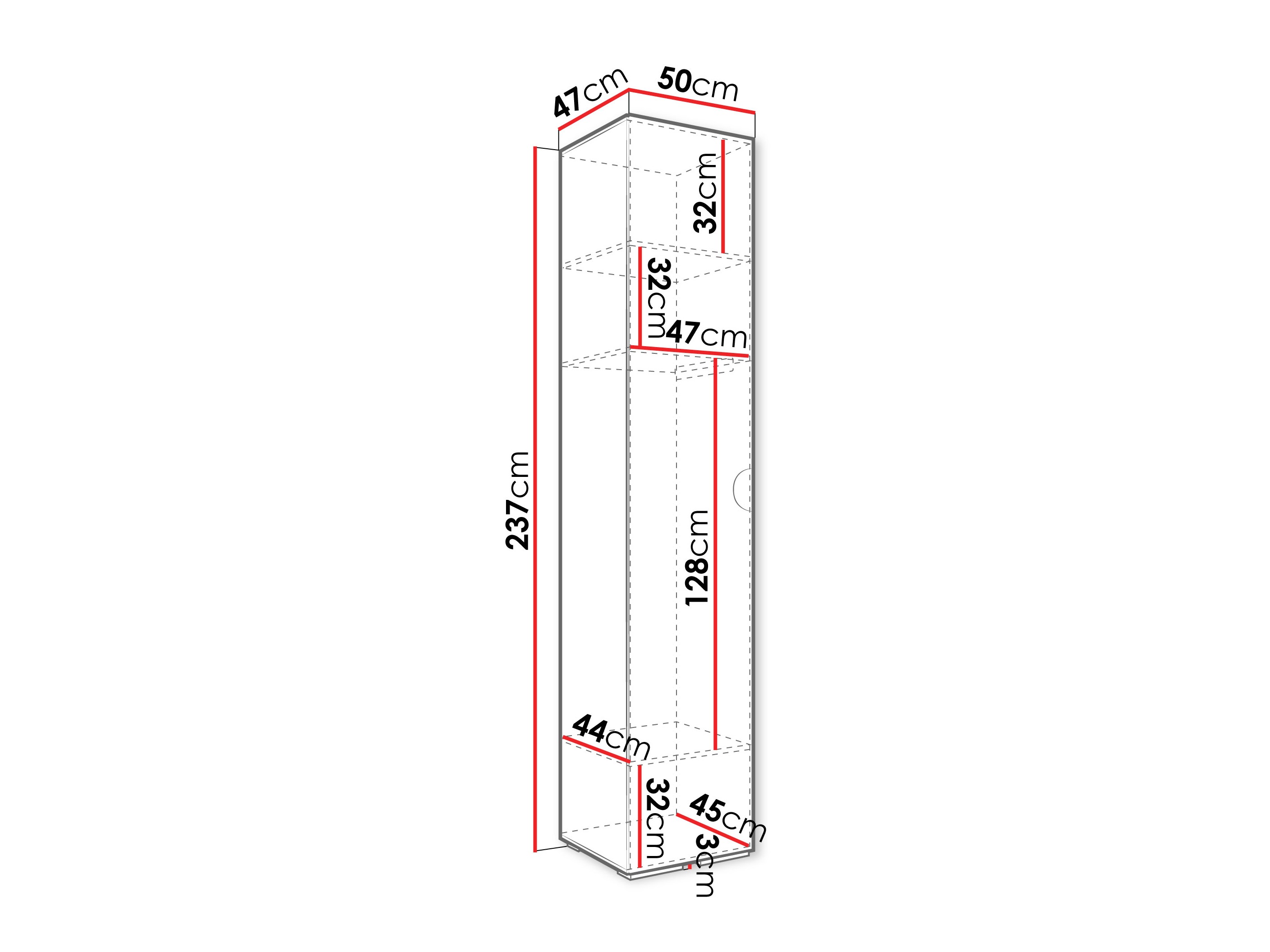 Ormar Hartford 567 (Crno)
