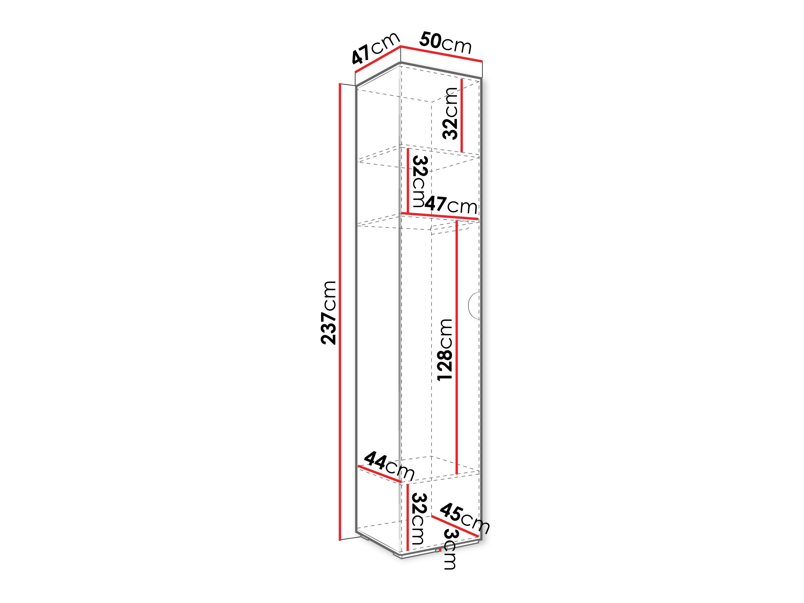 Ormar Hartford 567 (Crno)