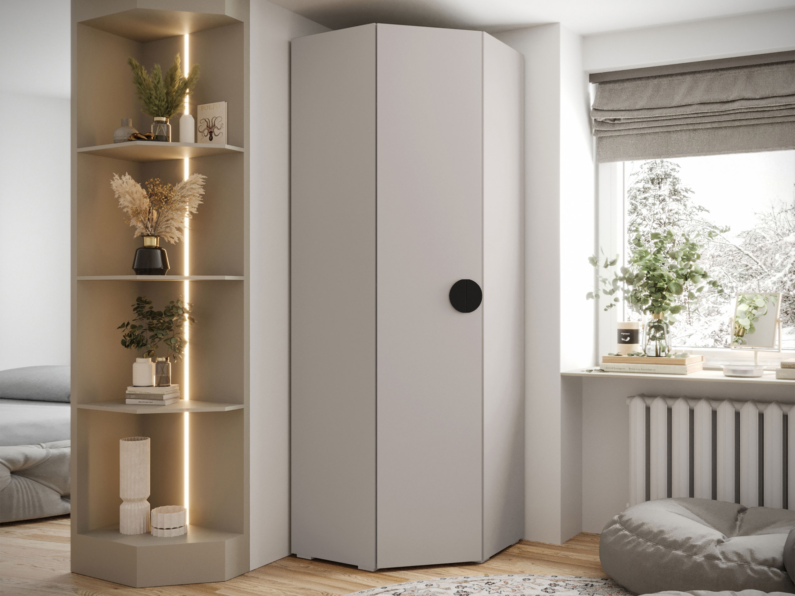 Ugaoni ormar Hartford 568 (Kašmir)