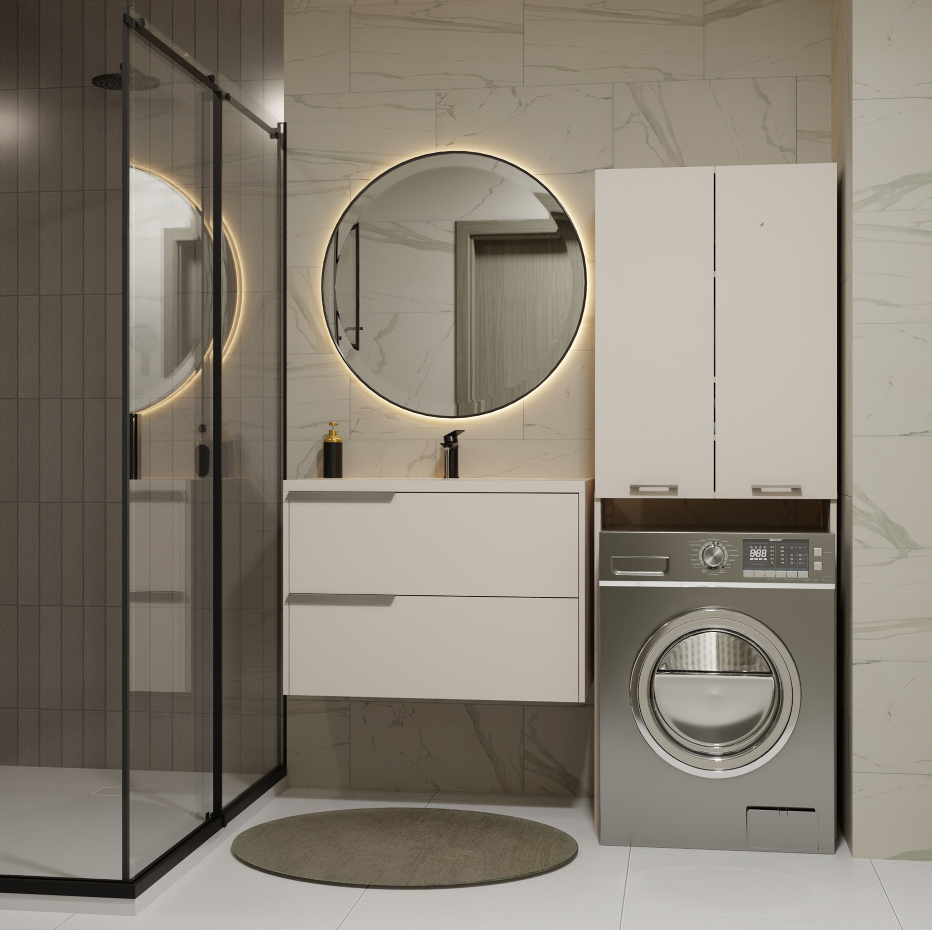 Polica za kupatilo Balelbo 103 (Kašmir)