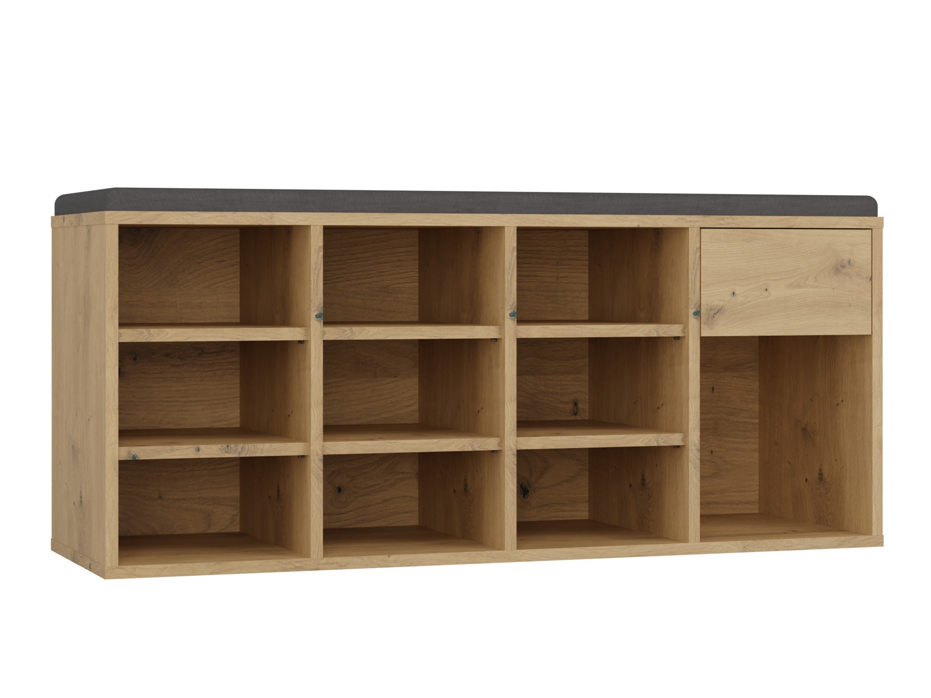 Polica za obuću Mandeville 322 (Artisan hrast)