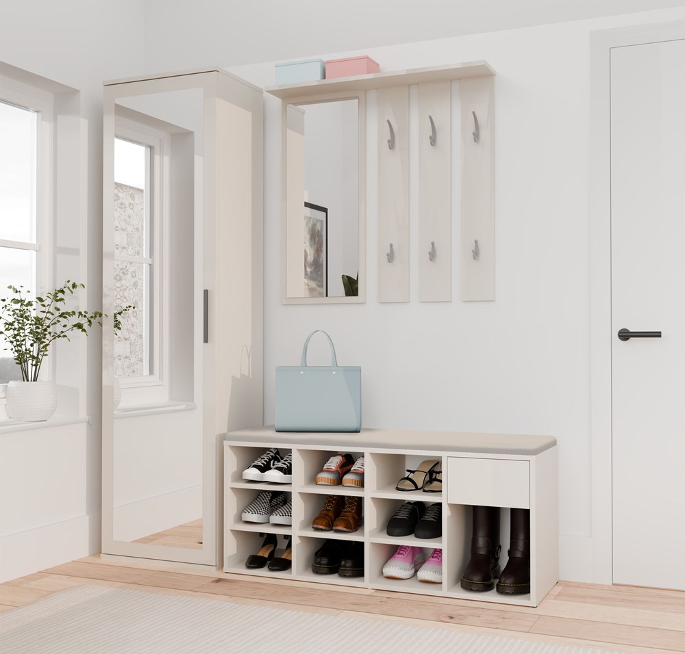 Polica za obuću Mandeville 322 (Bež)