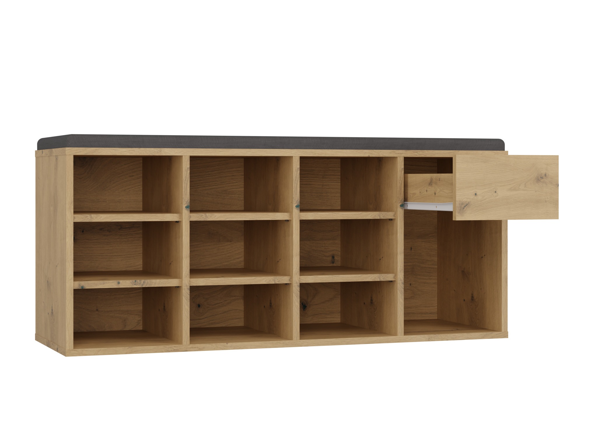 Polica za obuću Mandeville 322 (Zanatski hrast)