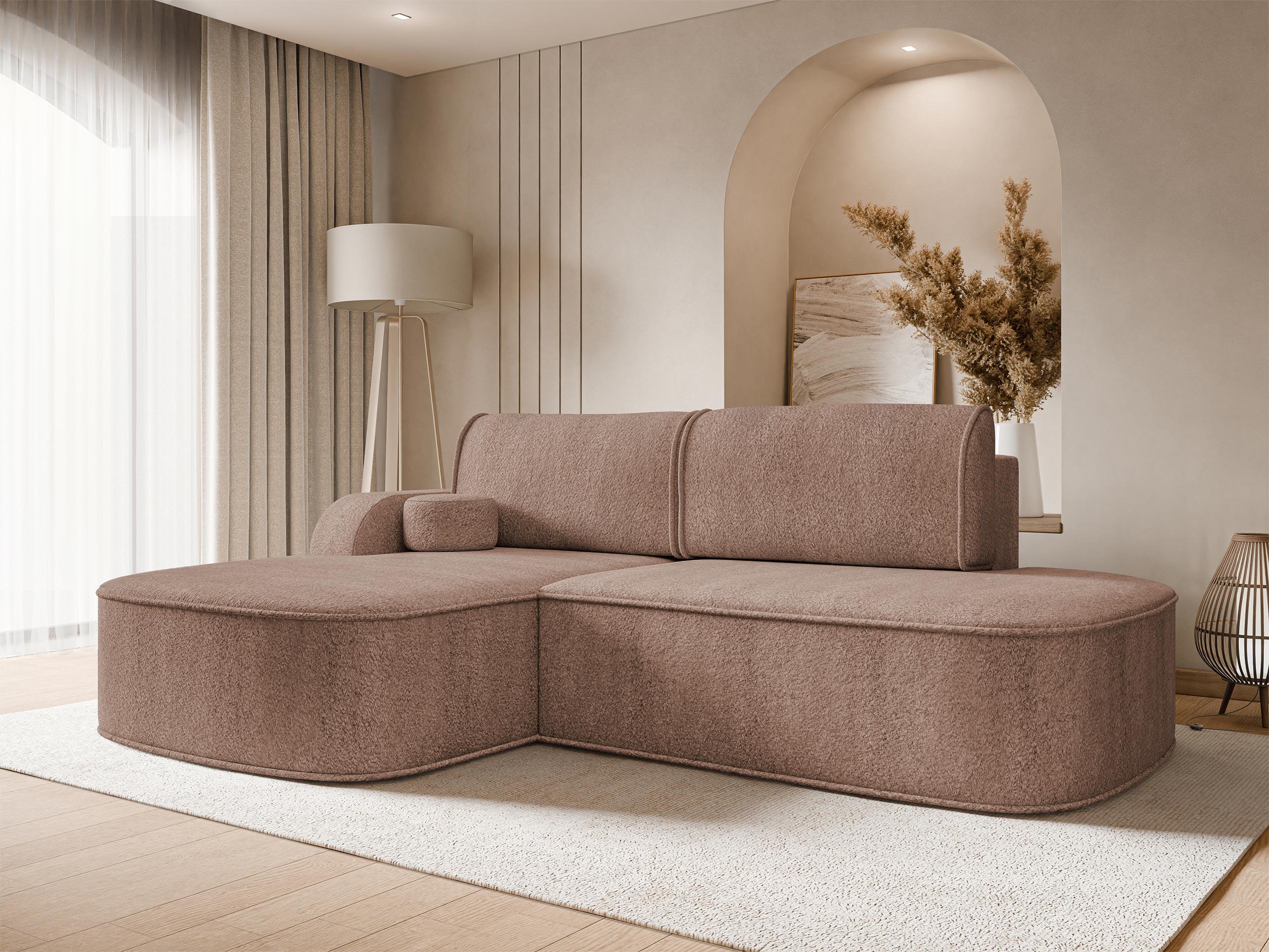 Ugaona sofa Comfivo 464 (Coral 45)
