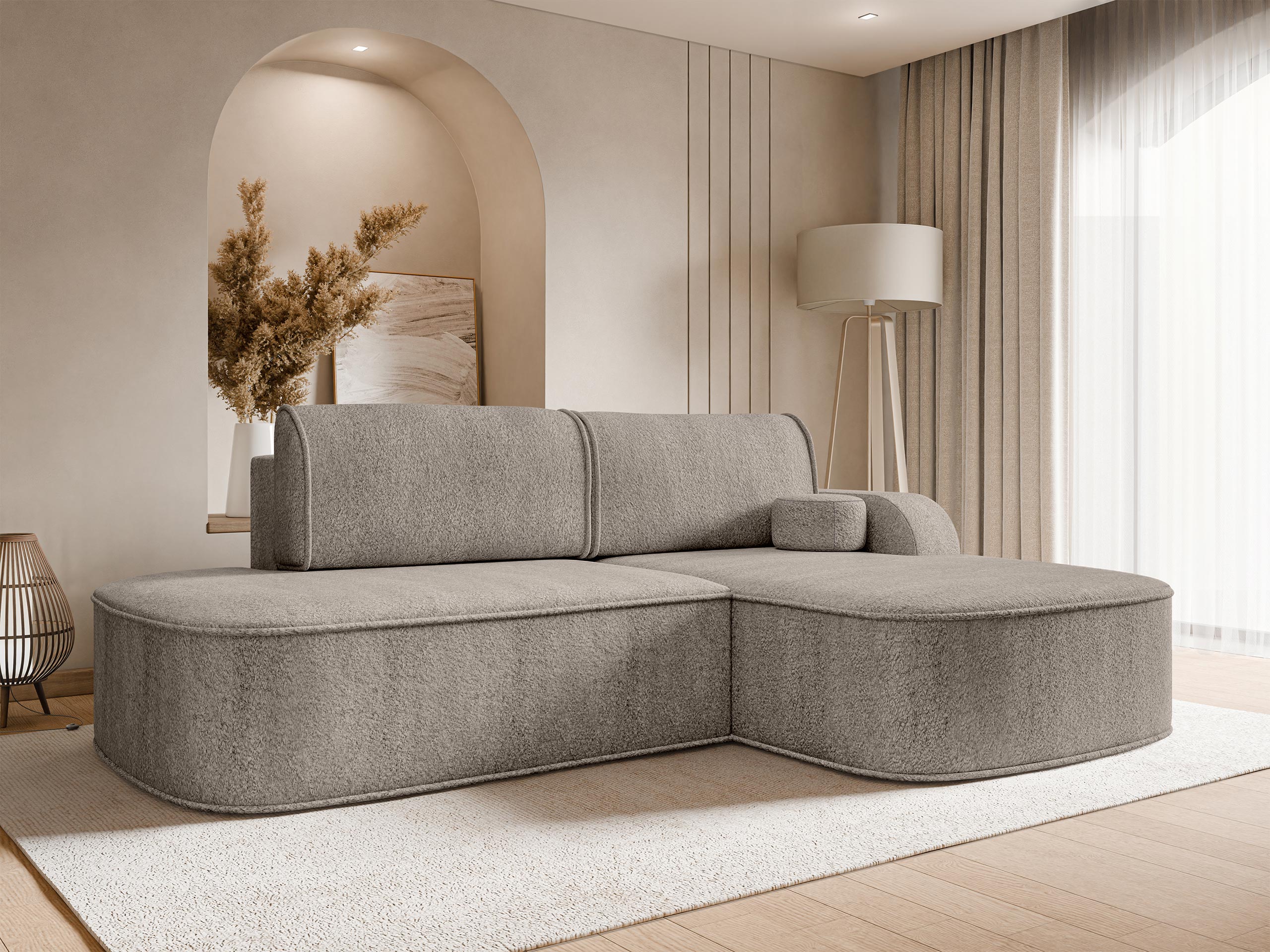 Ugaona sofa Comfivo 464 (Coral 50)