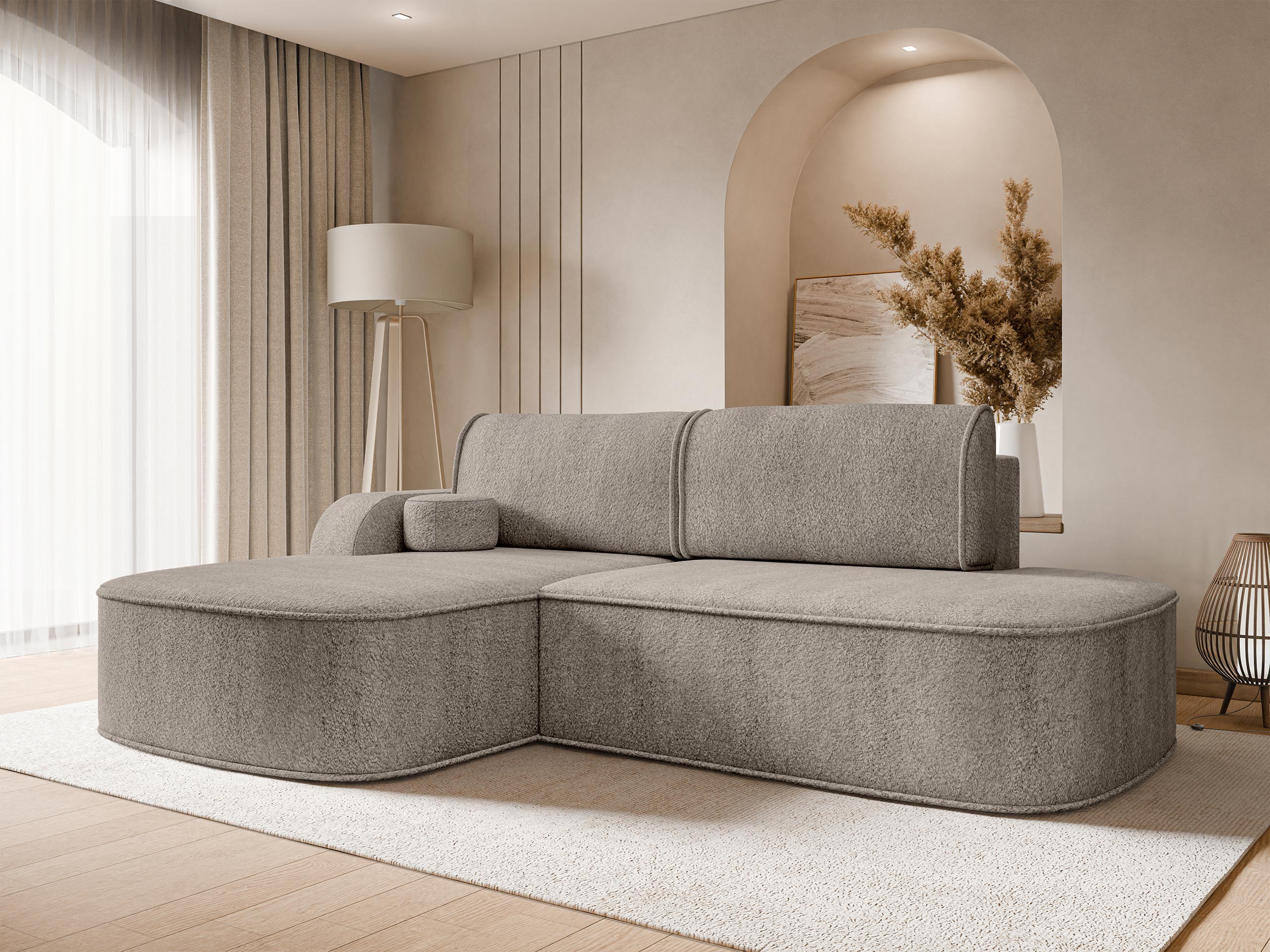 Ugaona sofa Comfivo 464 (Coral 50)