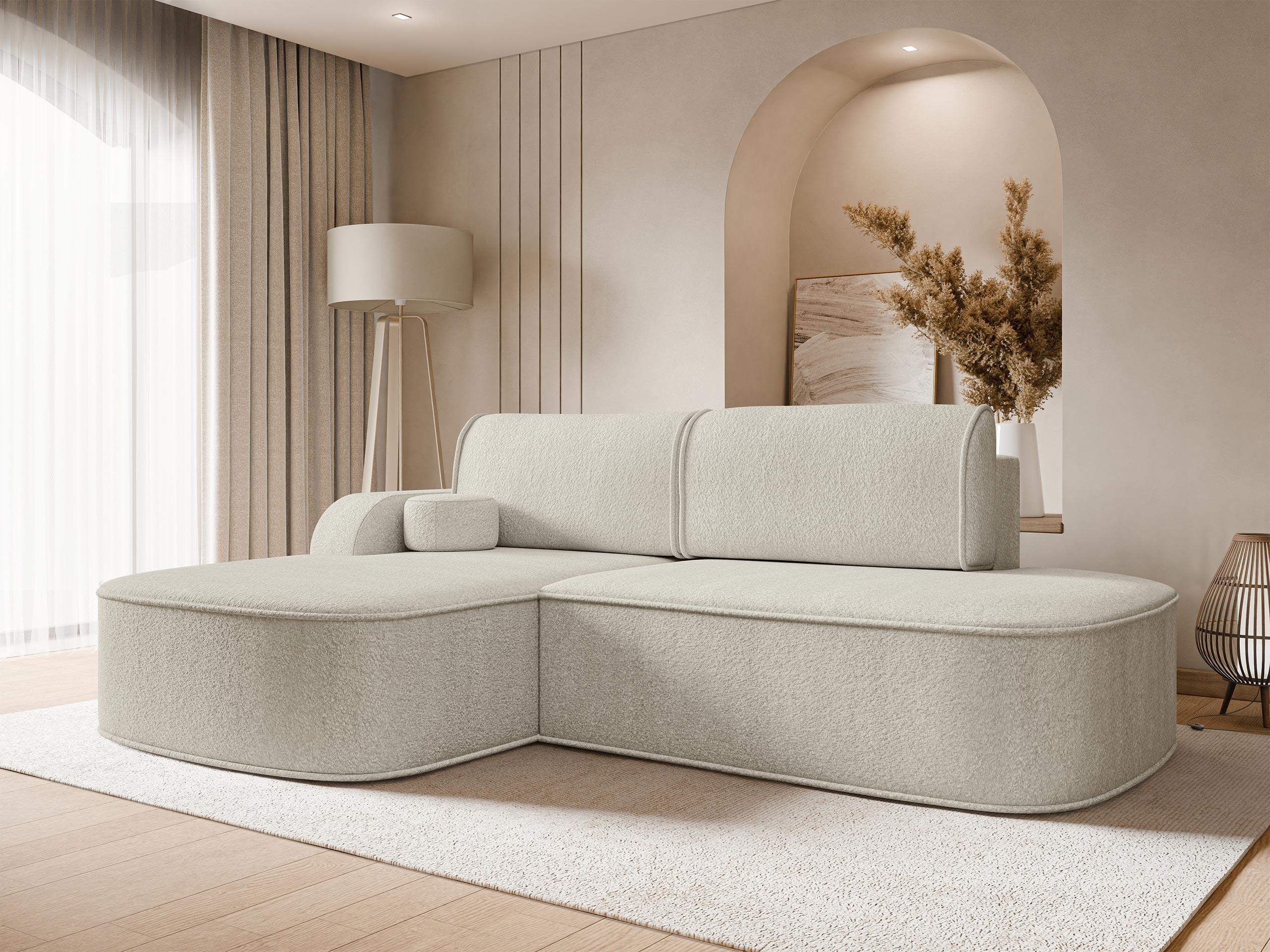 Ugaona sofa Comfivo 464 (Coral 65)