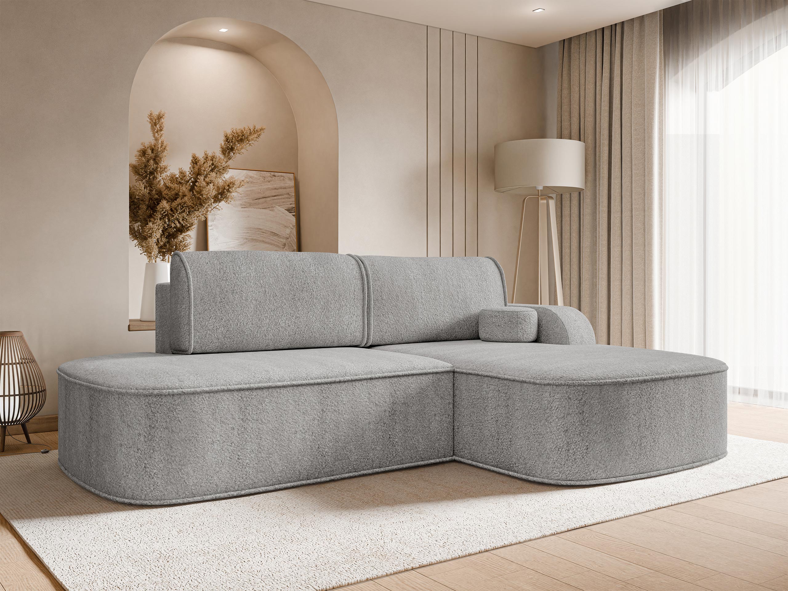 Ugaona sofa Comfivo 464 (Coral 75)