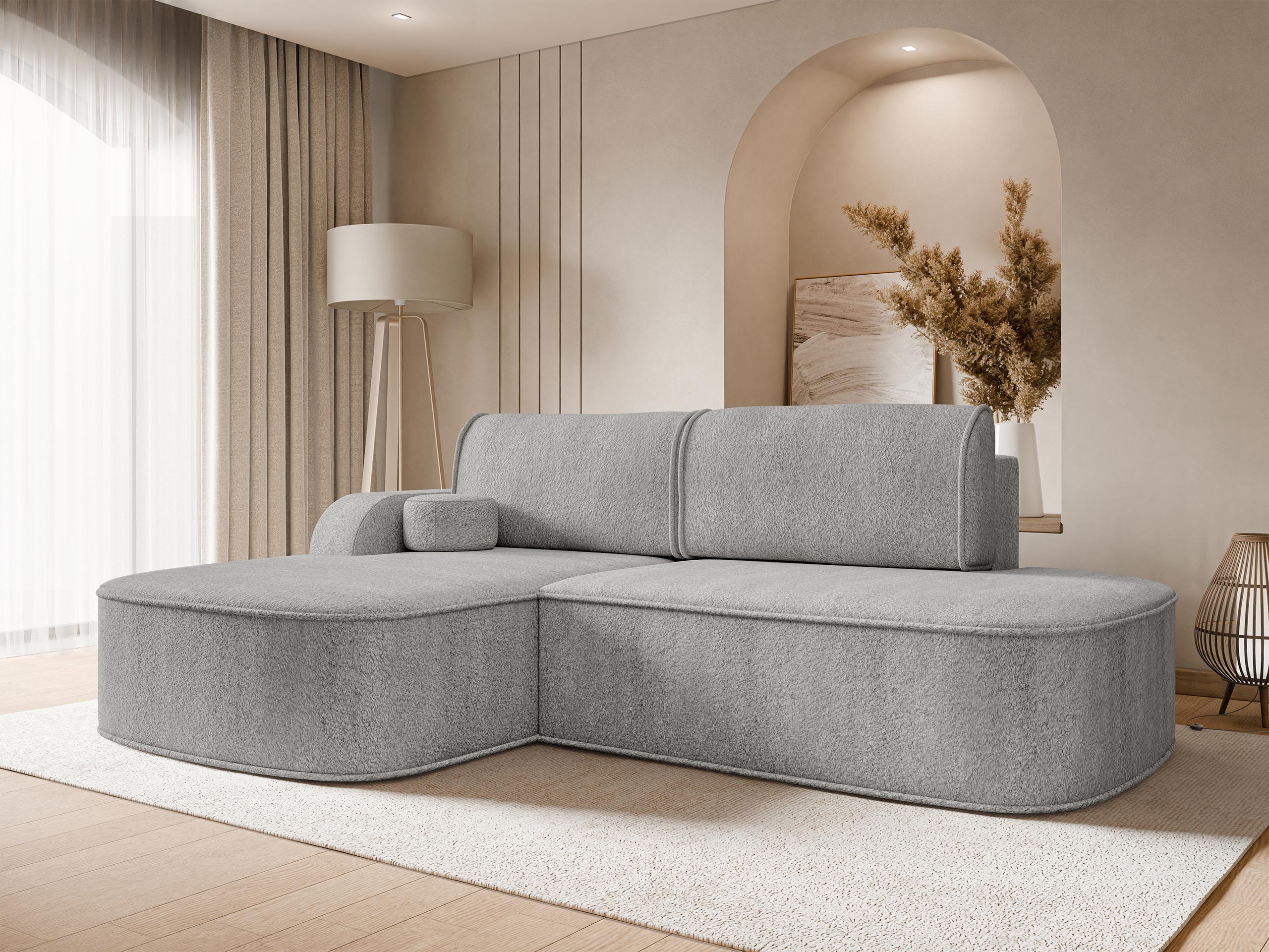 Ugaona sofa Comfivo 464 (Coral 75)