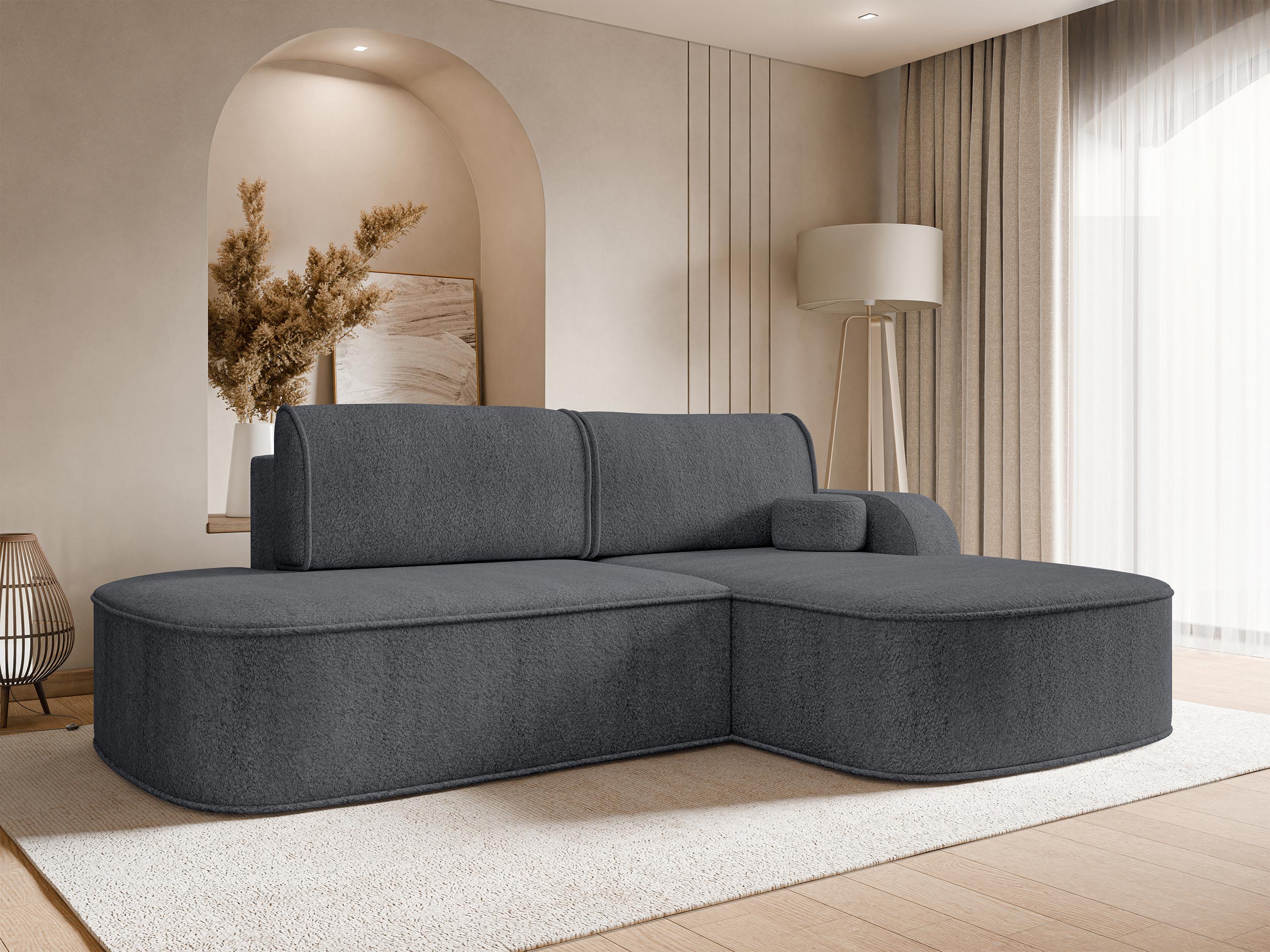 Ugaona sofa Comfivo 464 (Coral 80)