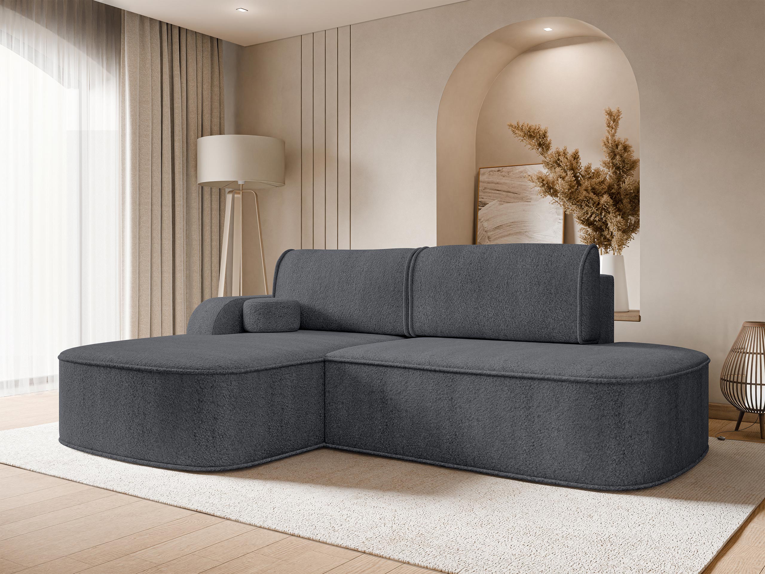 Ugaona sofa Comfivo 464 (Coral 80)