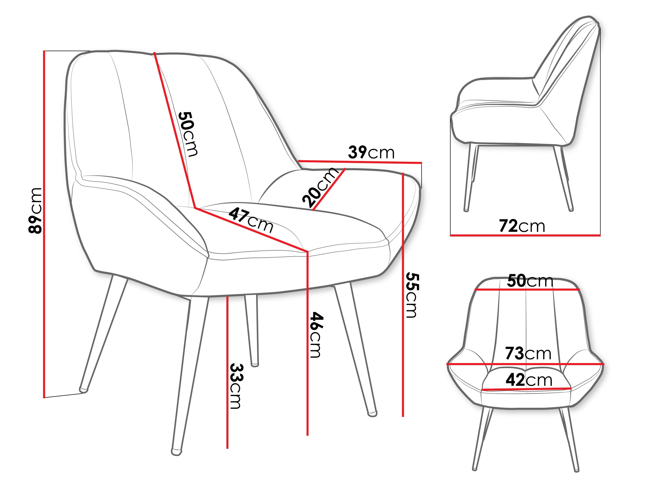 Fotelja Comfivo 466 (Aragon 03)