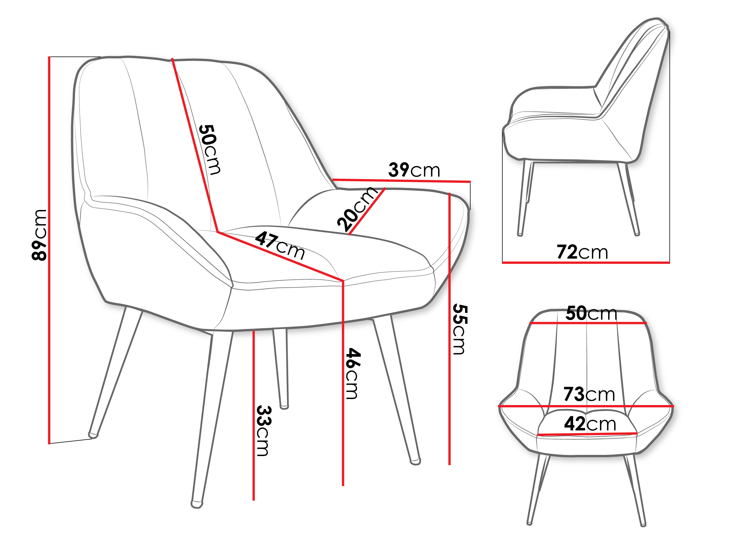 Fotelja Comfivo 466 (Aragon 93)