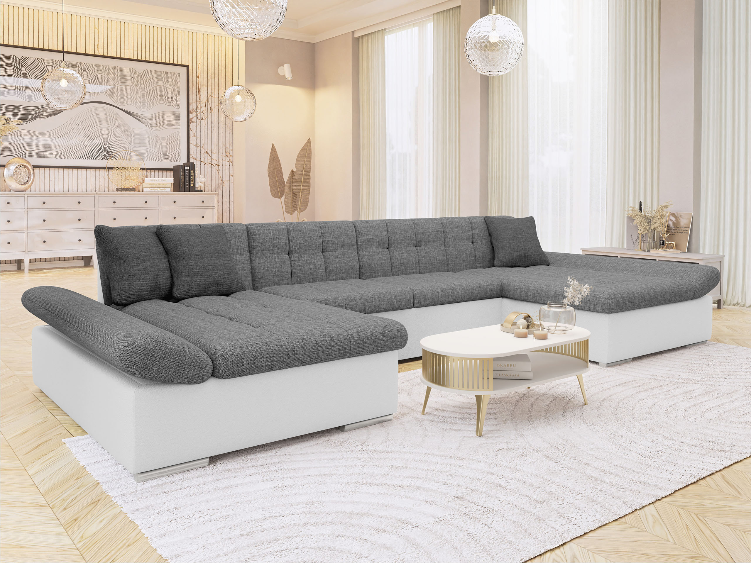 Ugaona sofa Comfivo 168 (Soft 017 + Lux 05 + Lux 06)