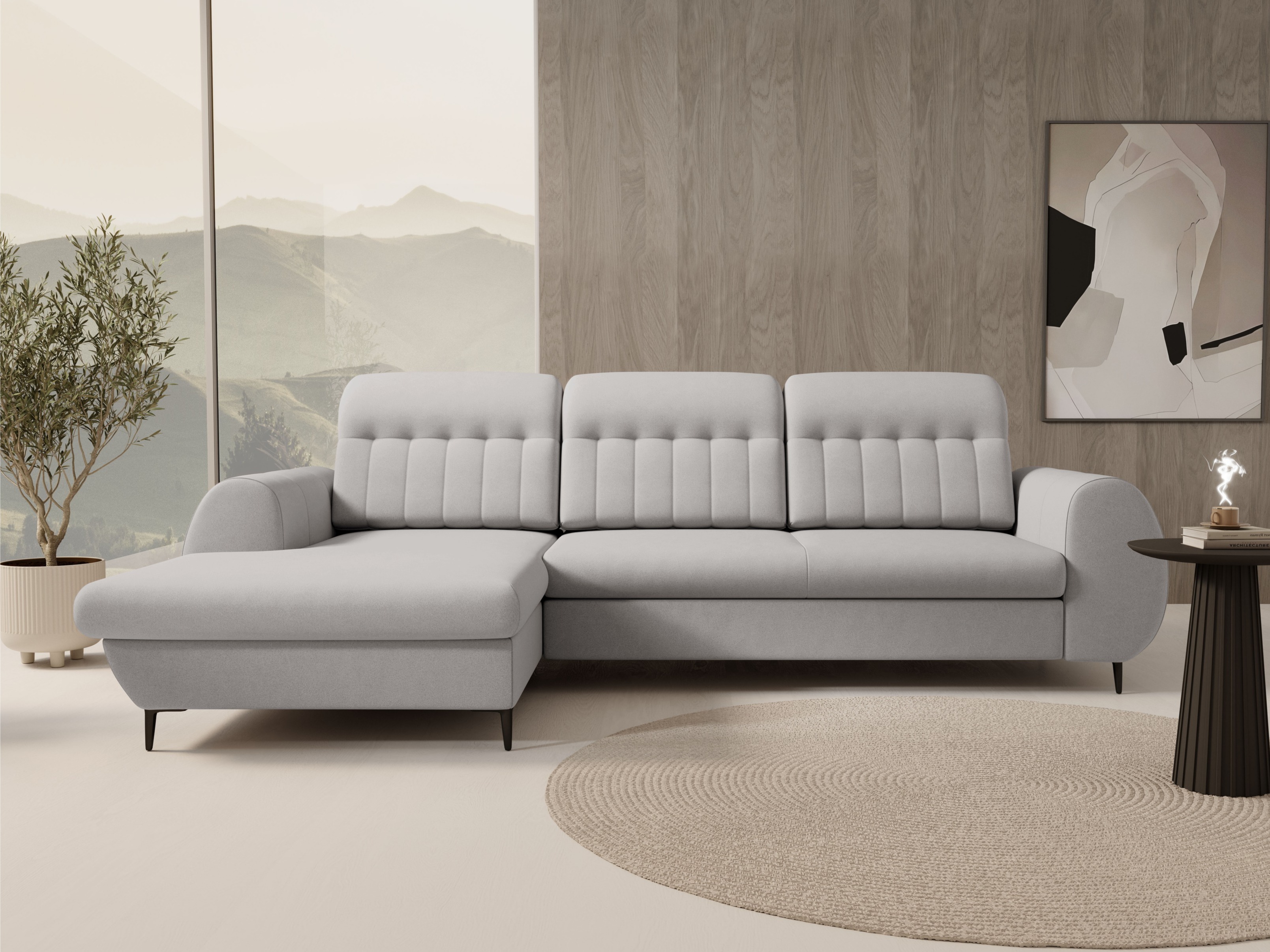 Ugaona sofa Kingston 195 (Castel 82)