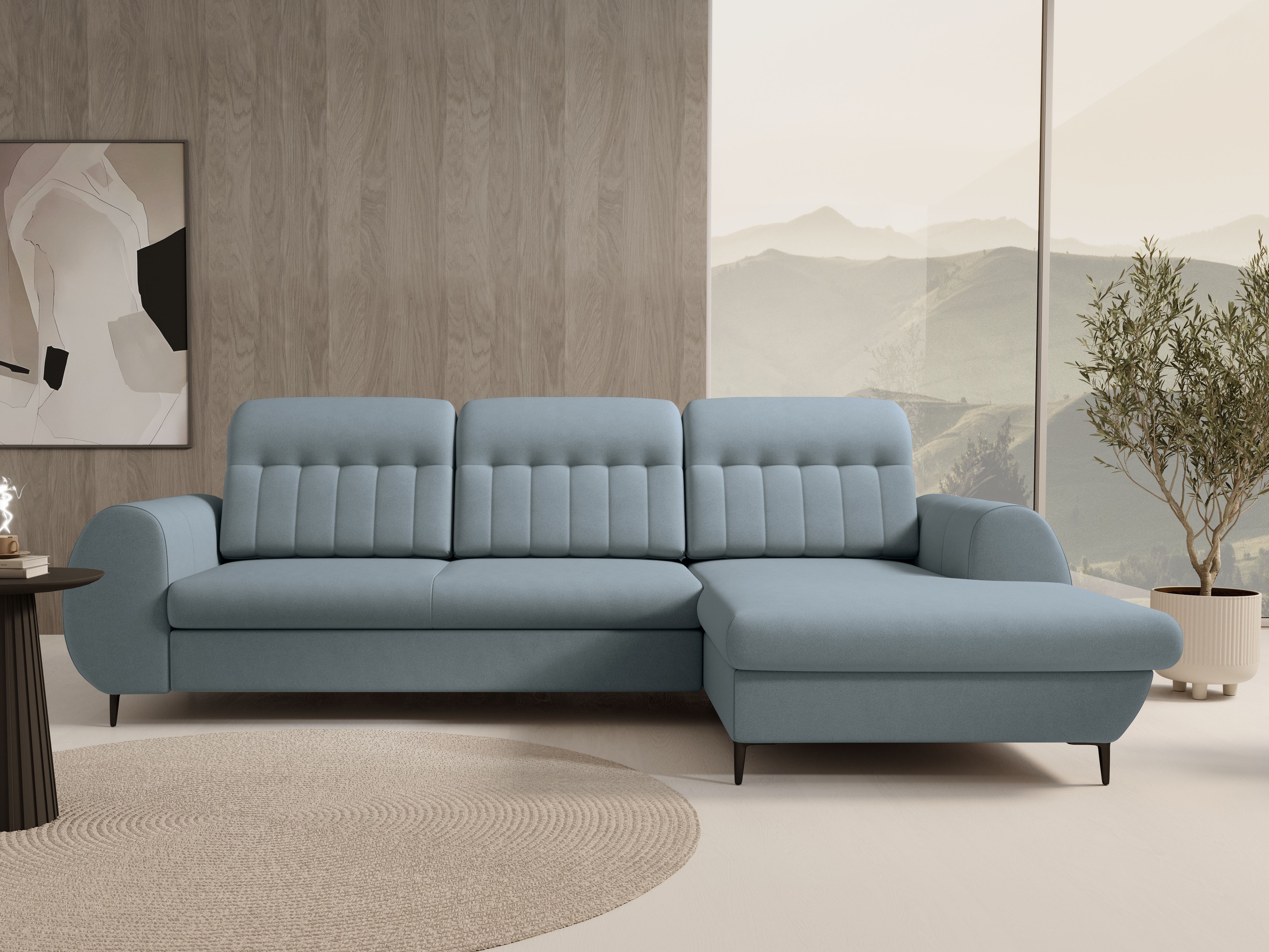Ugaona sofa Kingston 195 (Castel 91)