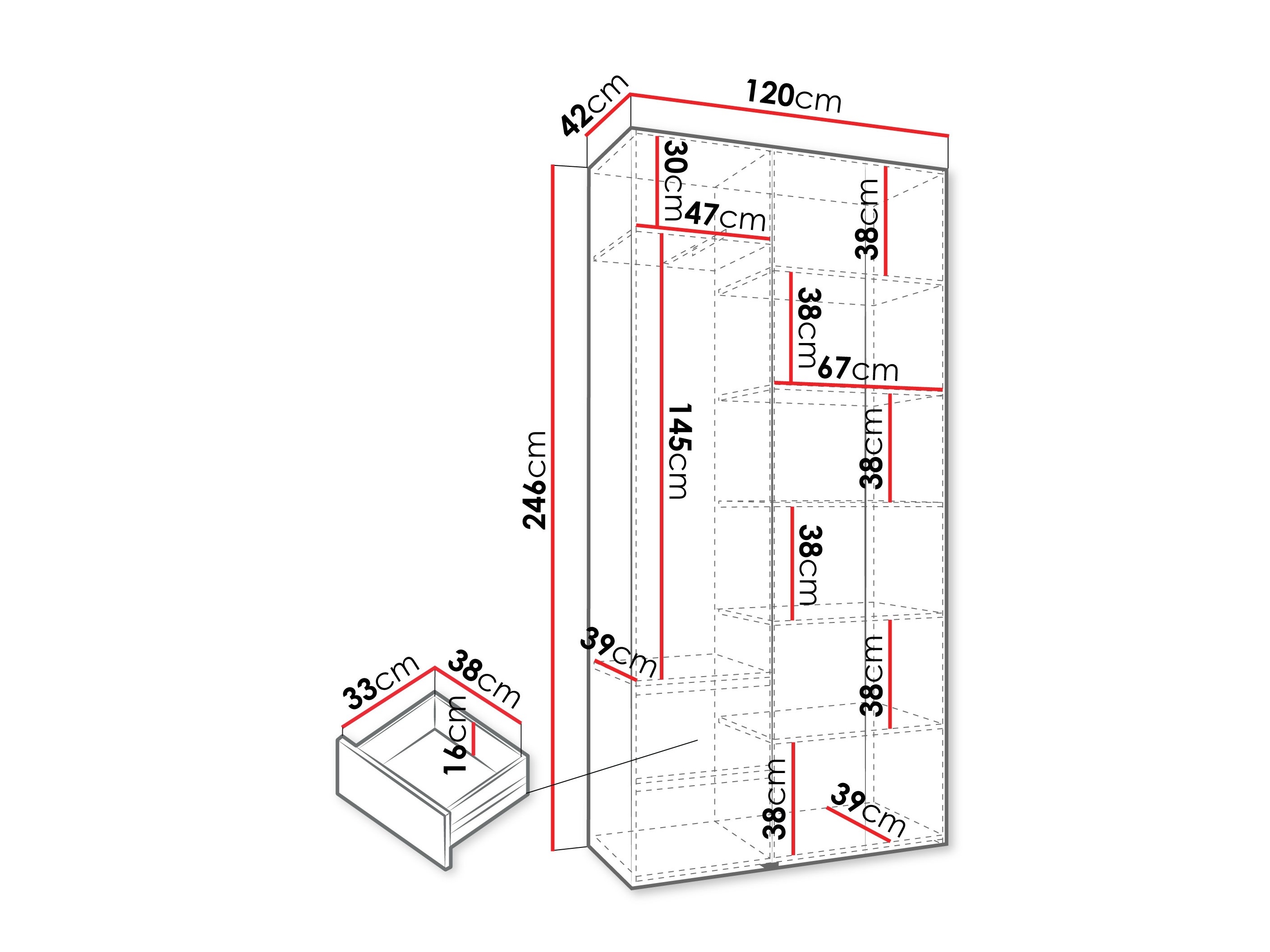 Ormar Hartford 544 (Belo)