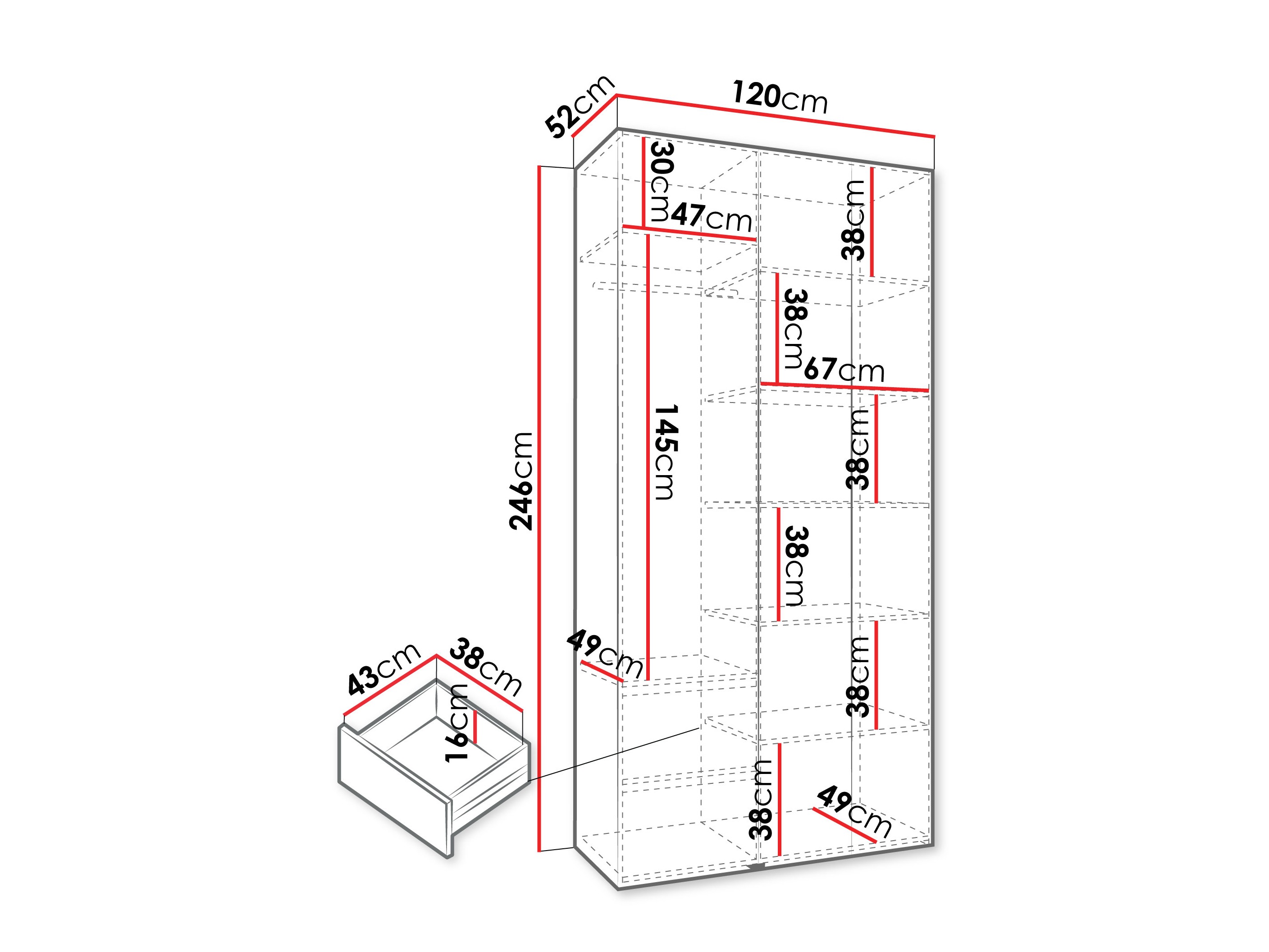 Ormar Hartford 544 (Belo)