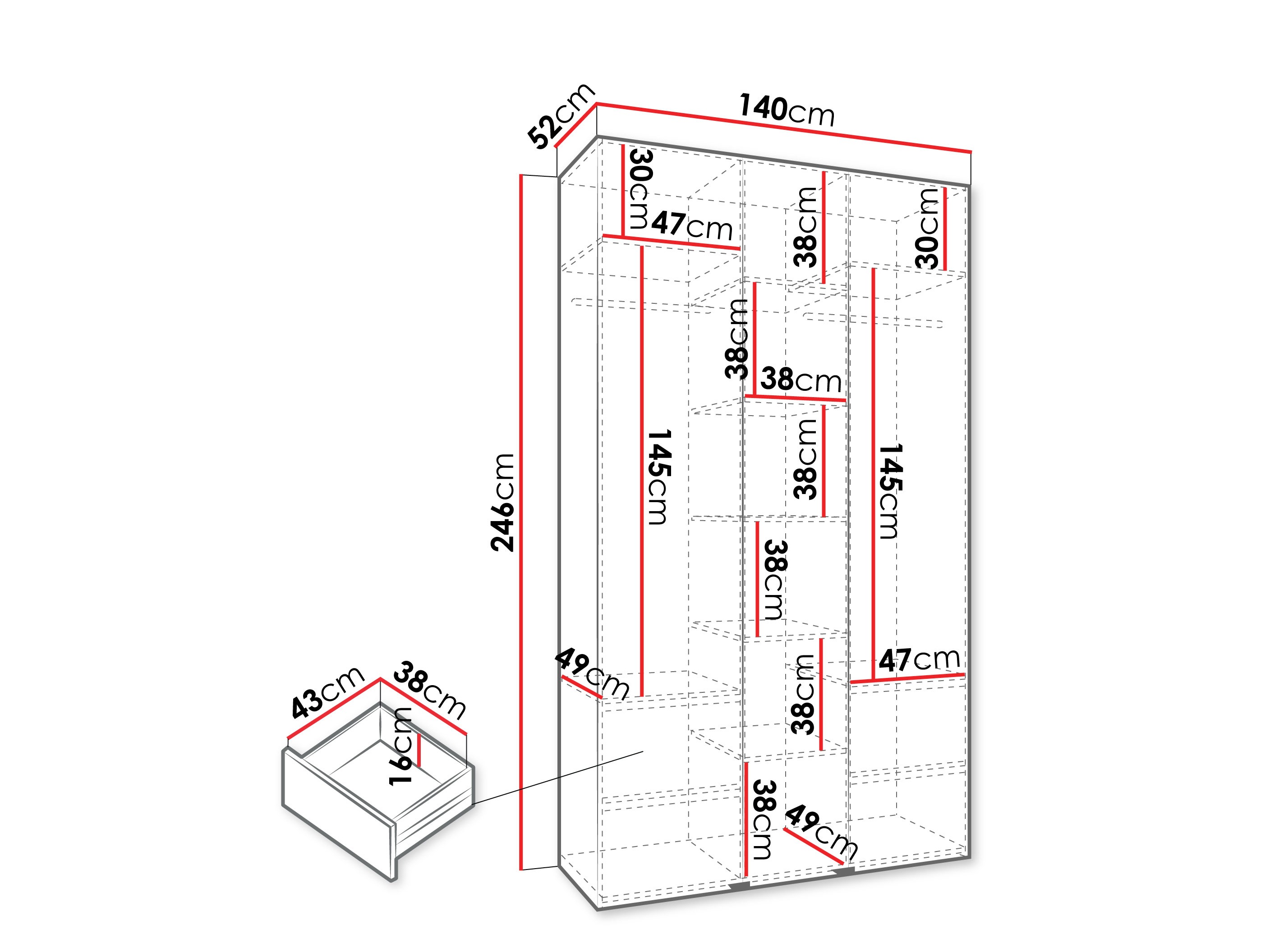 Ormar Hartford 544 (Belo)