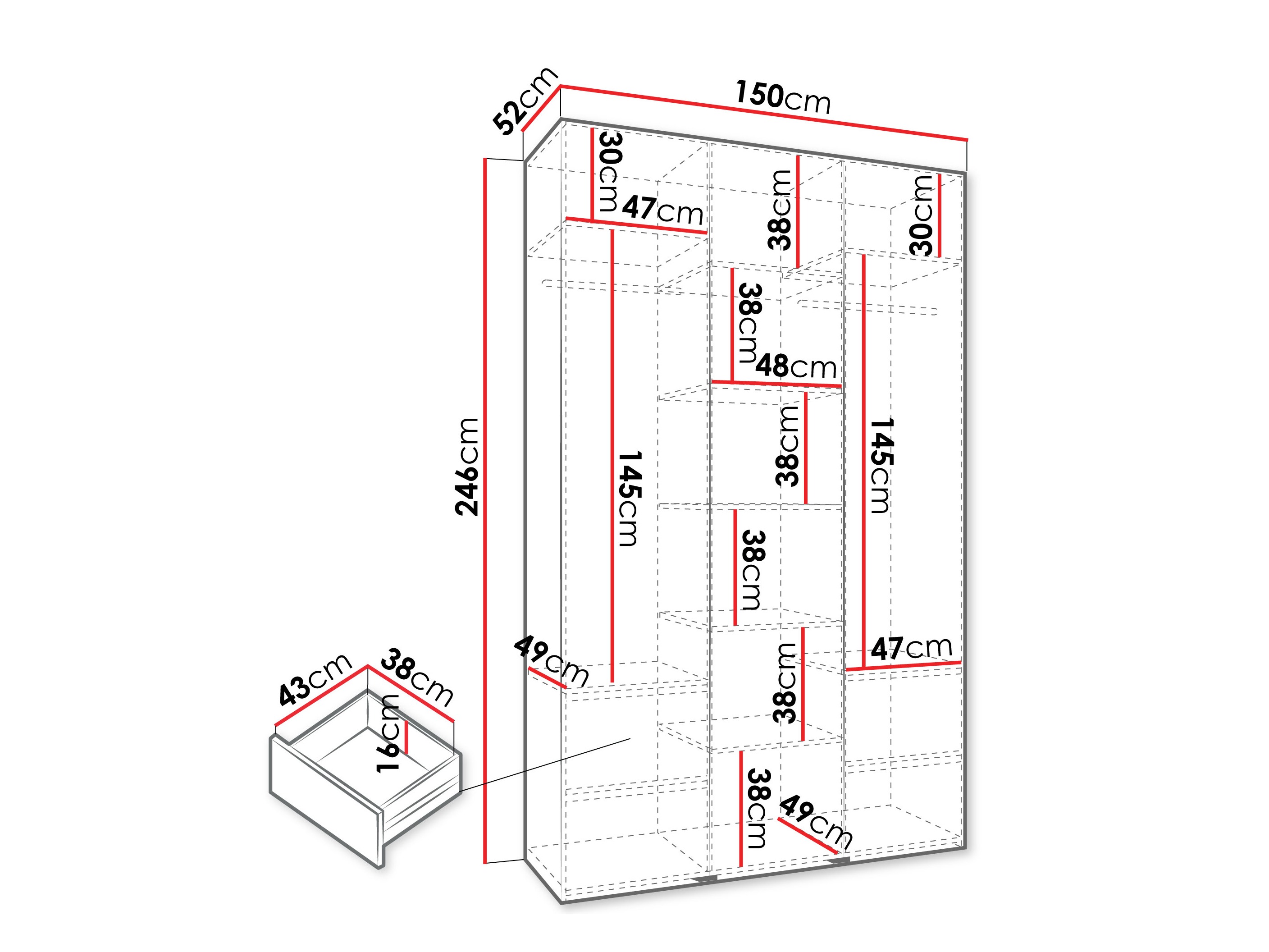 Ormar Hartford 544 (Belo)