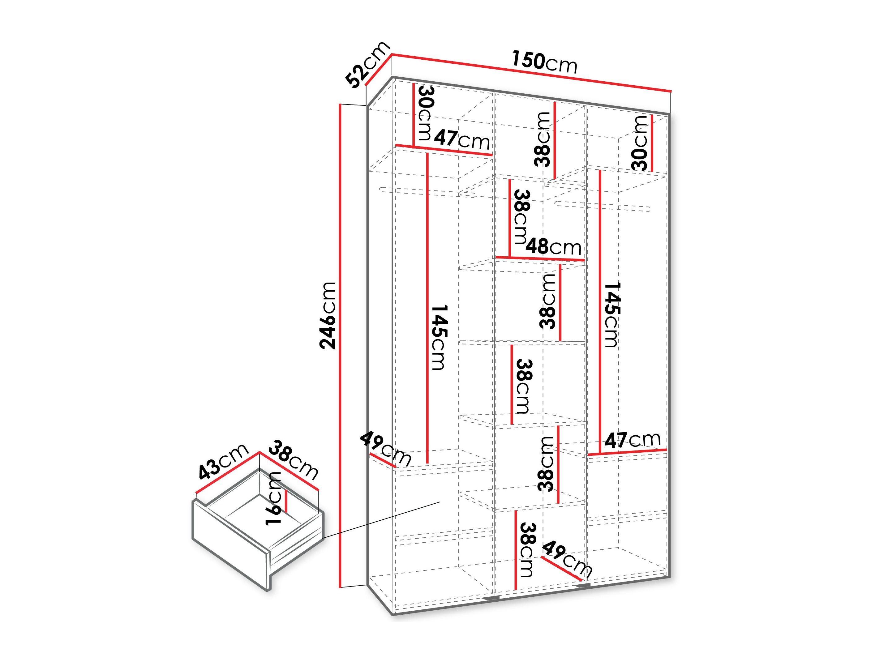Ormar Hartford 544 (Belo)