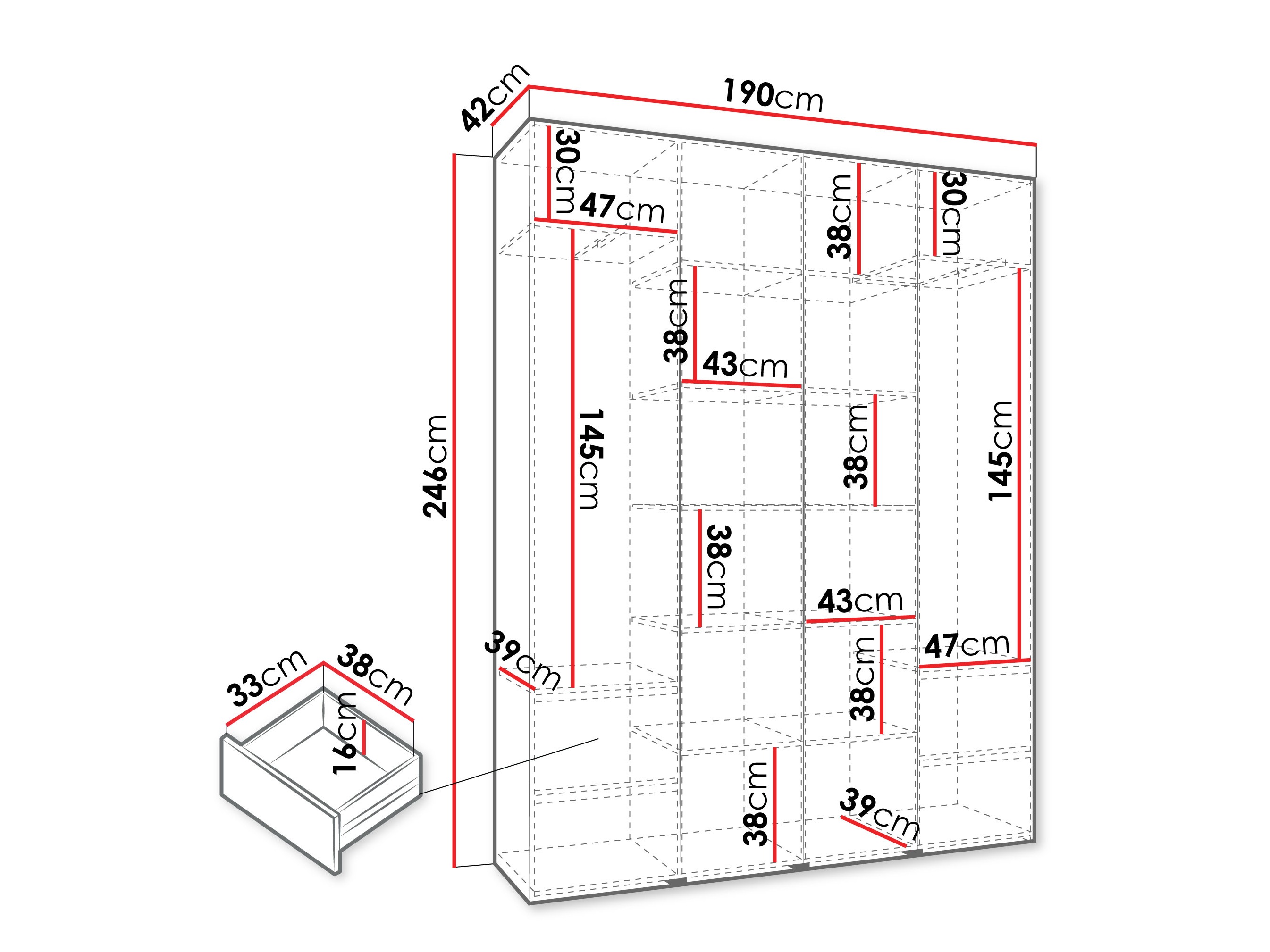Ormar Hartford 554 (Belo)