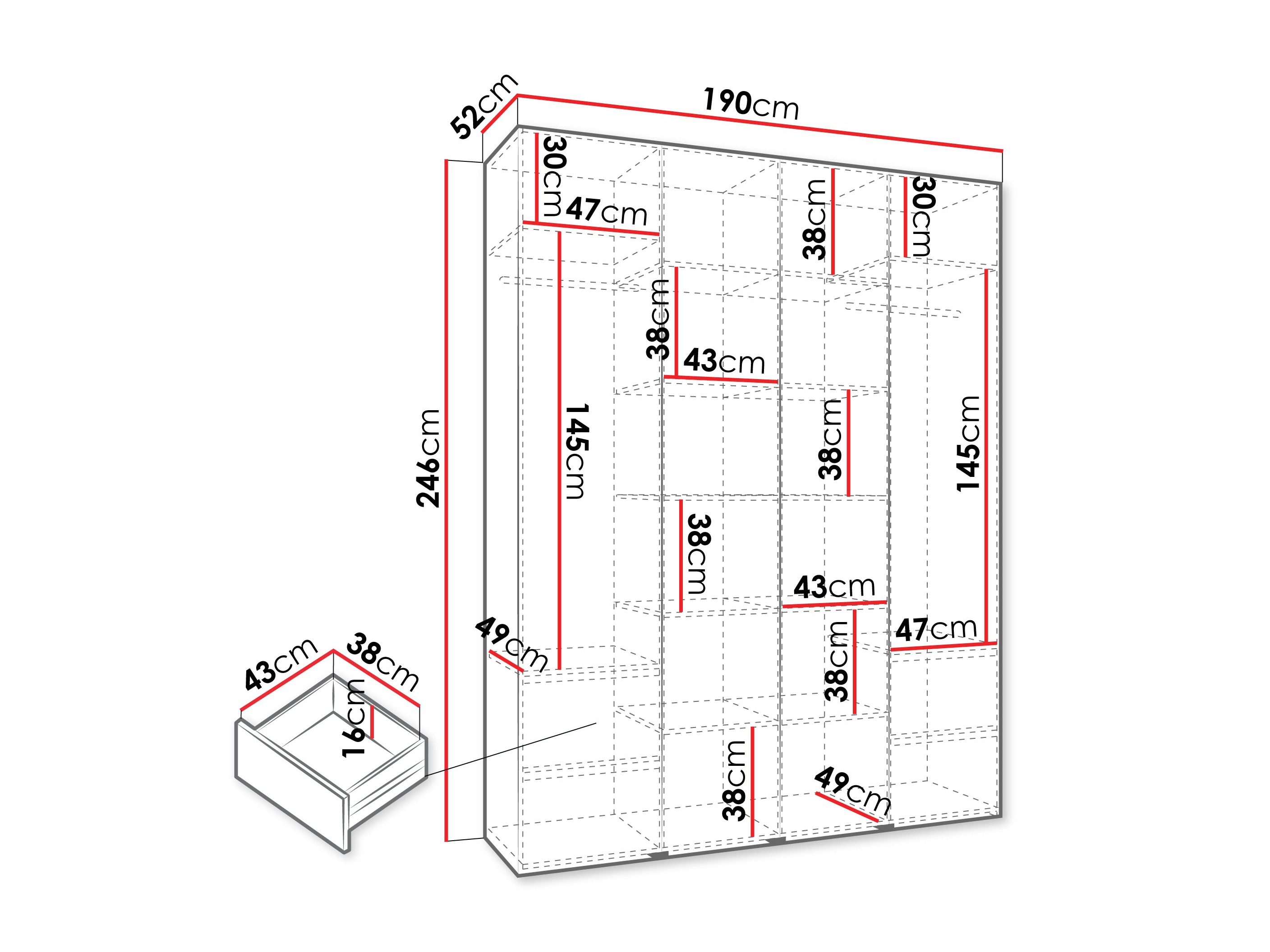 Ormar Hartford 554 (Belo)