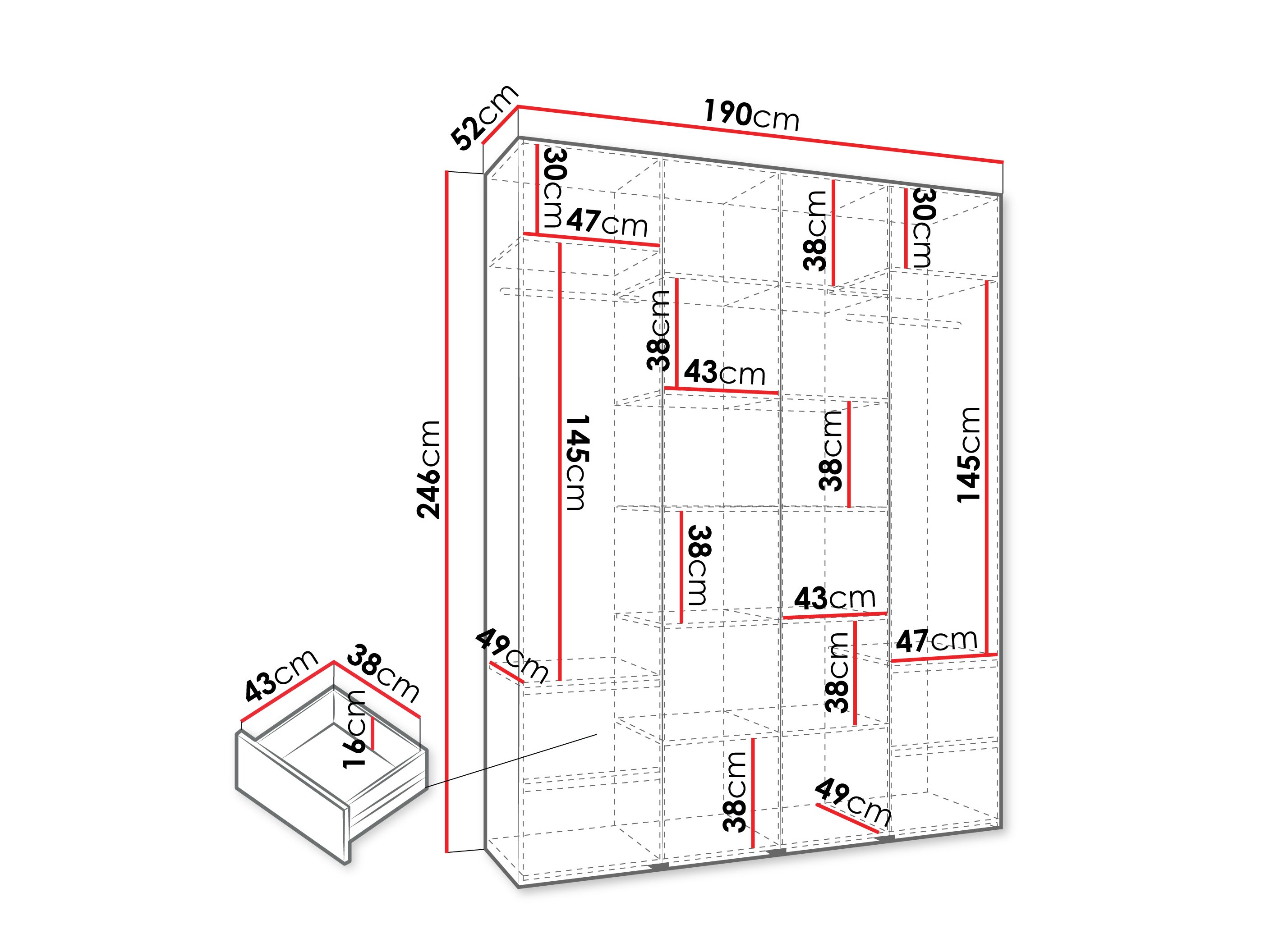 Ormar Hartford 554 (Belo)