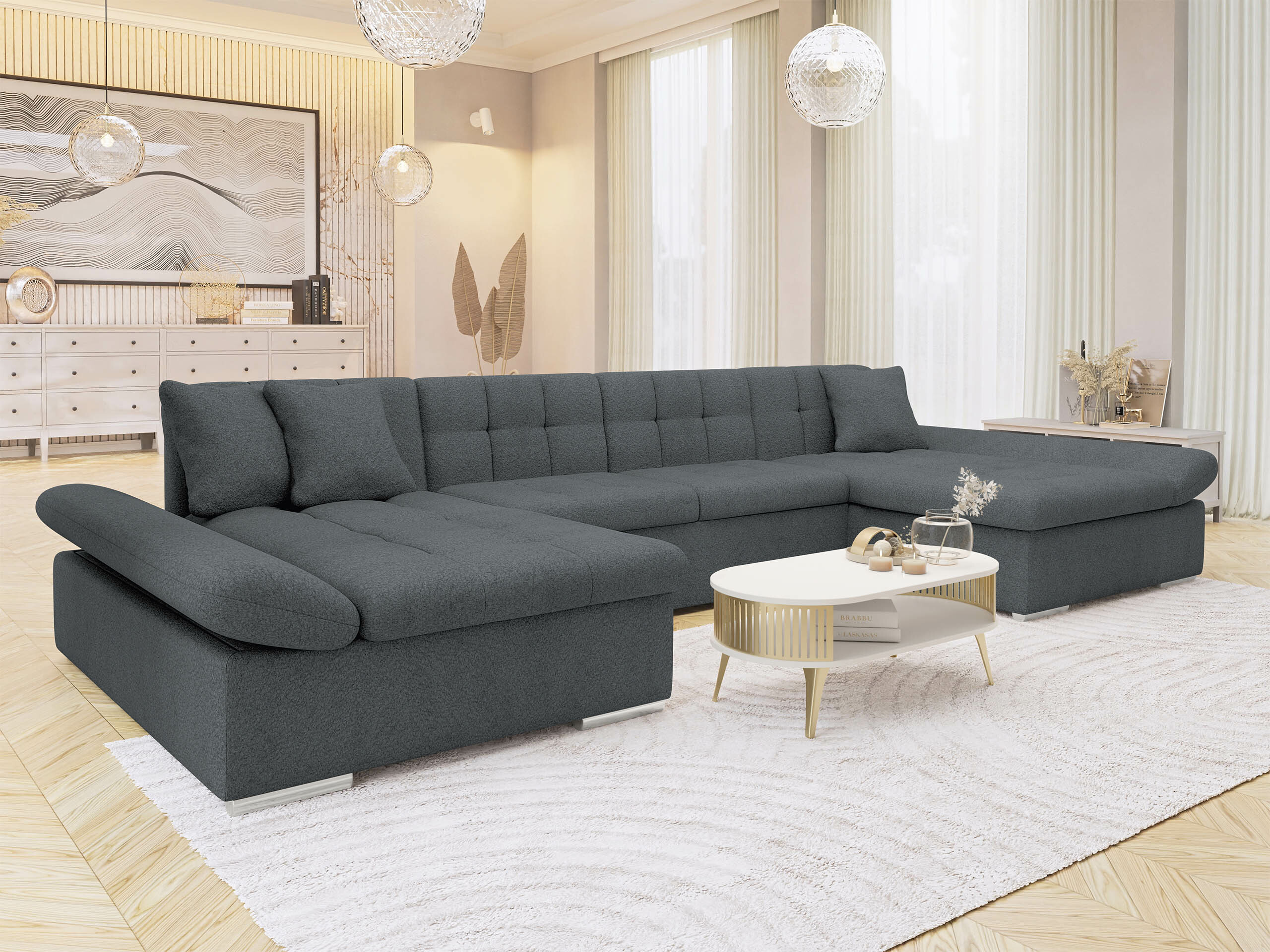 Ugaona sofa Comfivo 155 (Coral 80)
