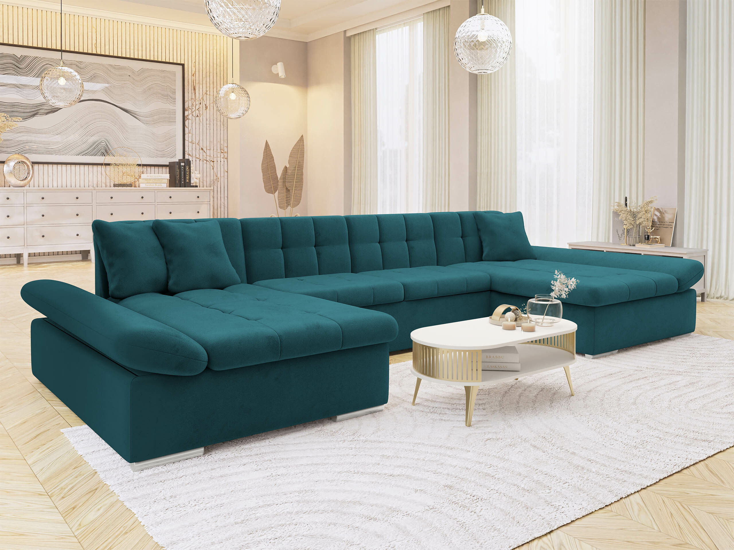 Ugaona sofa Comfivo 155 (Magic Velvet 2221)