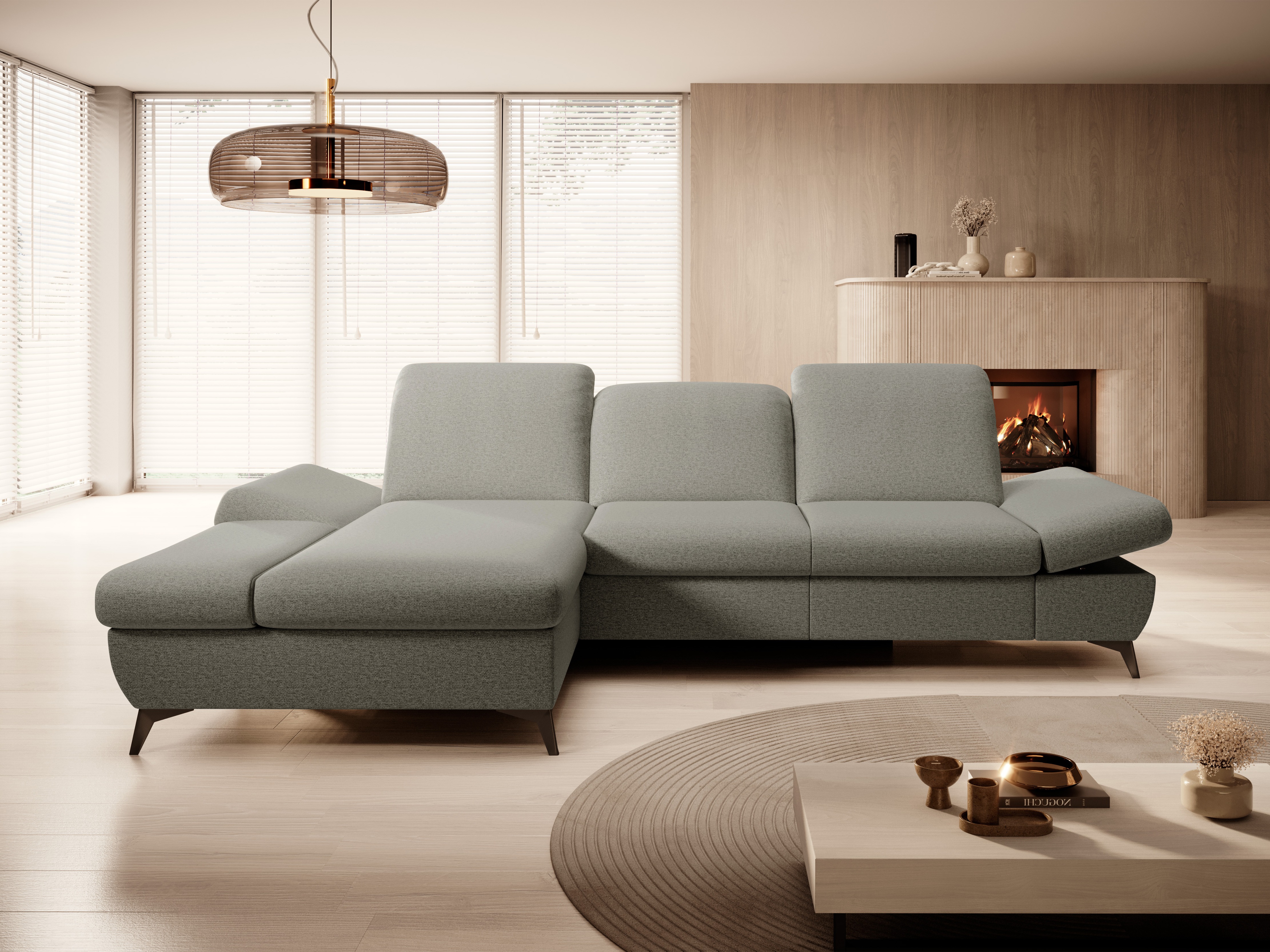 Ugaona sofa Kingston 190 (Matana 03)