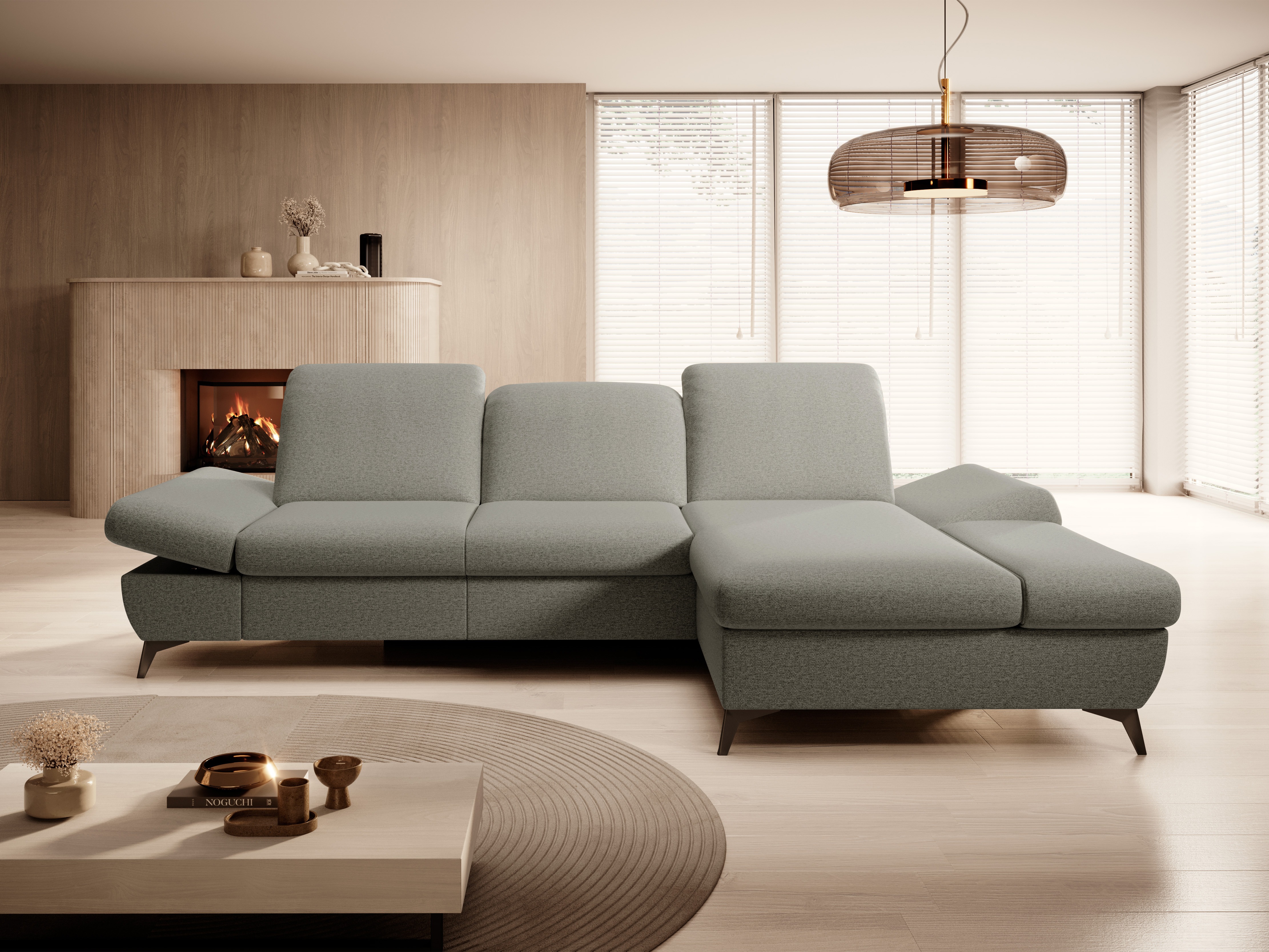 Ugaona sofa Kingston 190 (Matana 03)