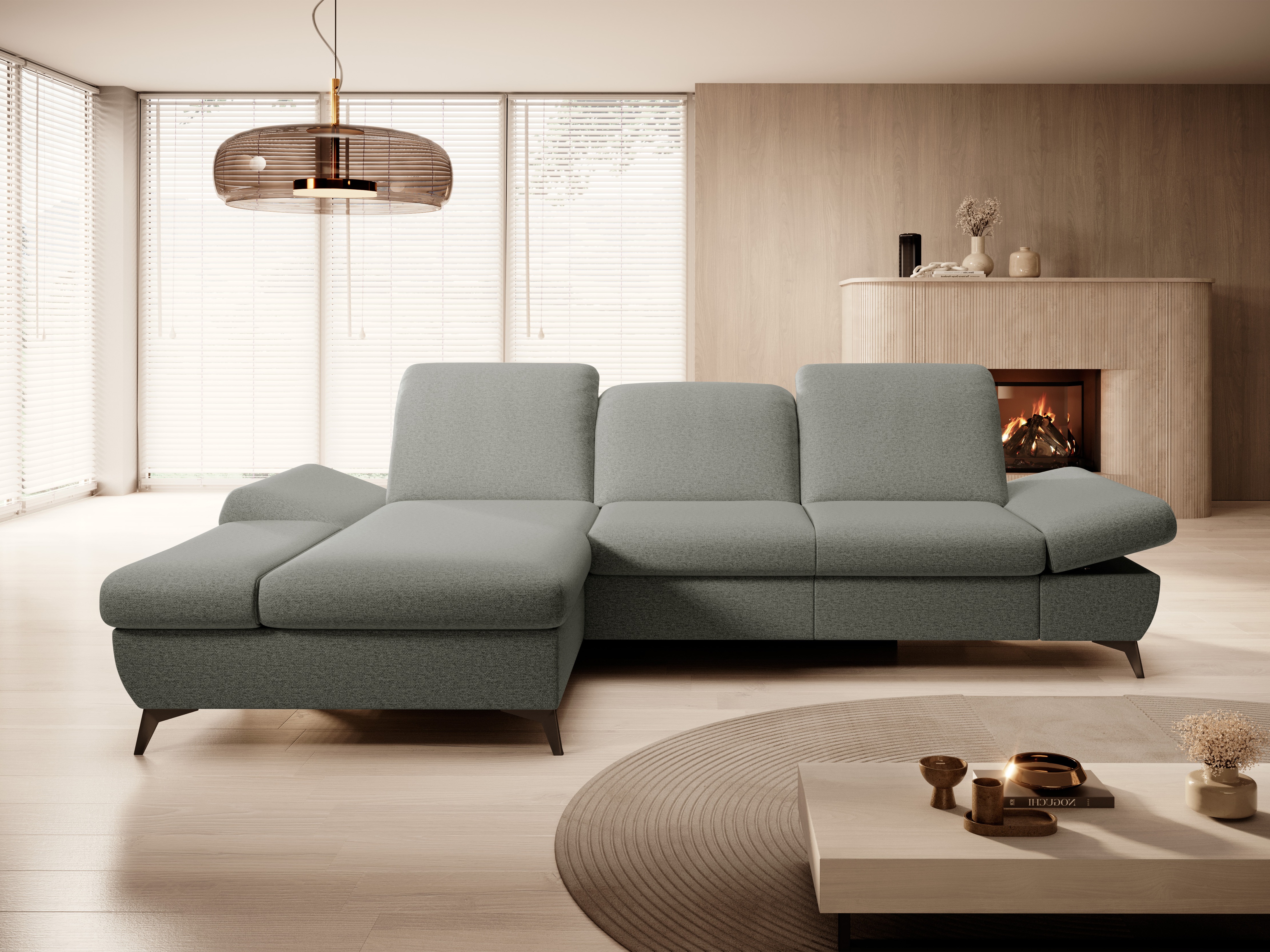 Ugaona sofa Kingston 190 (Matana 04)