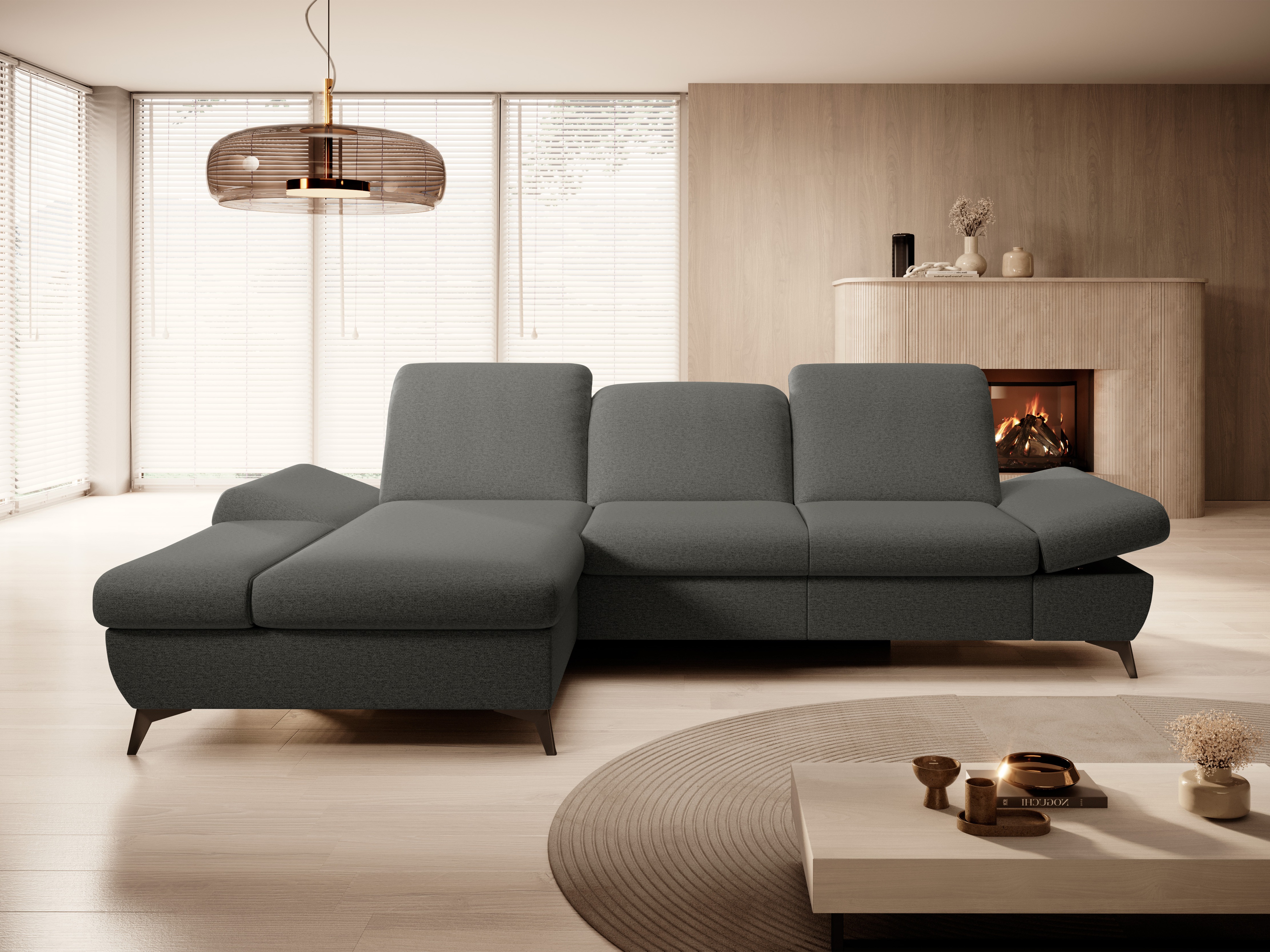 Ugaona sofa Kingston 190 (Matana 05)