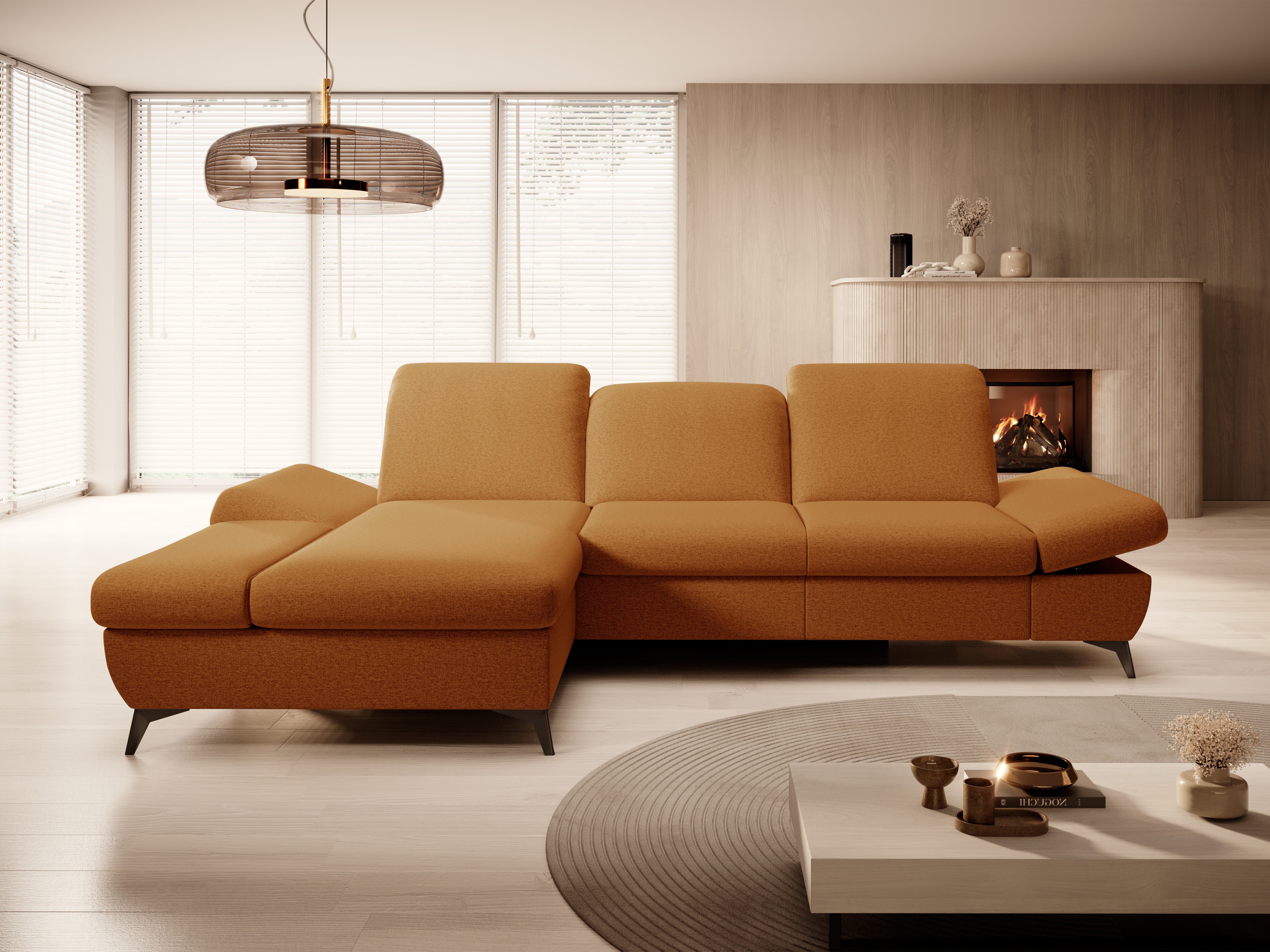 Ugaona sofa Kingston 190 (Matana 08)