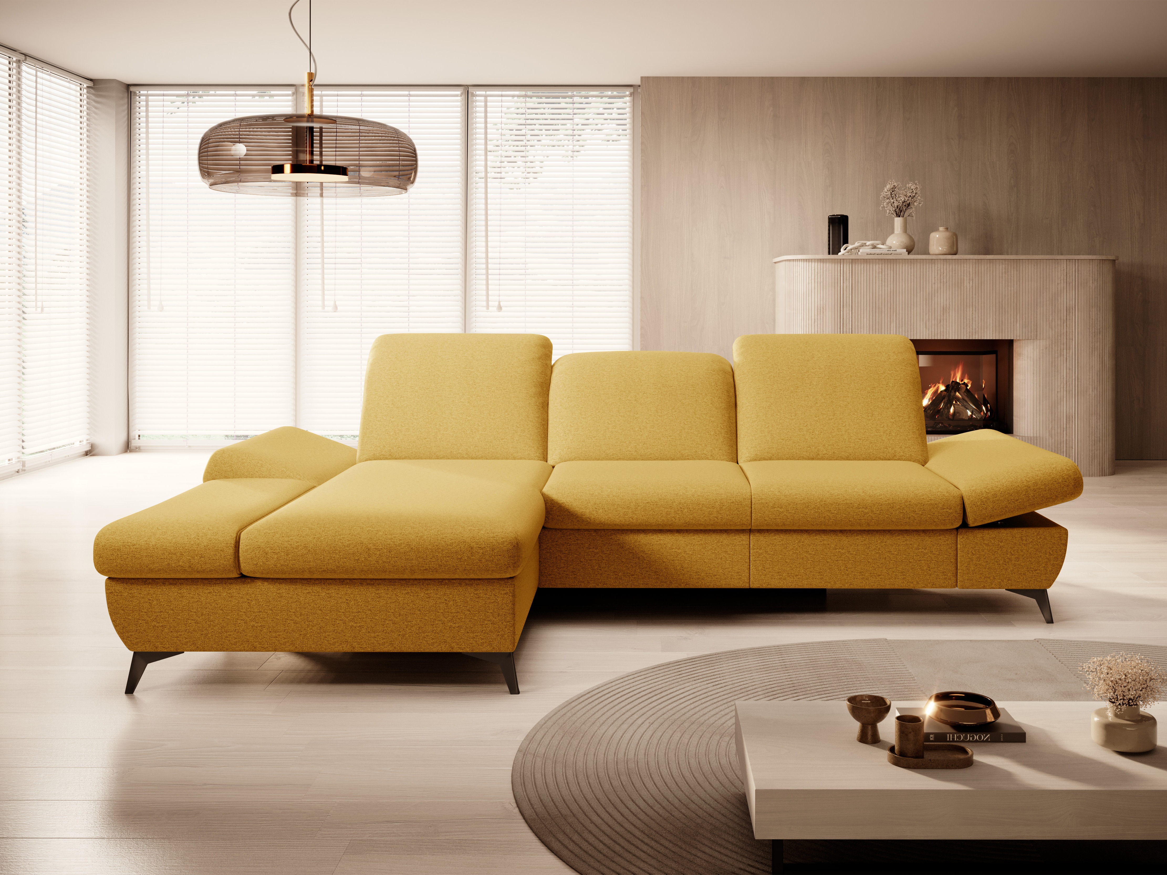 Ugaona sofa Kingston 190 (Matana 09)