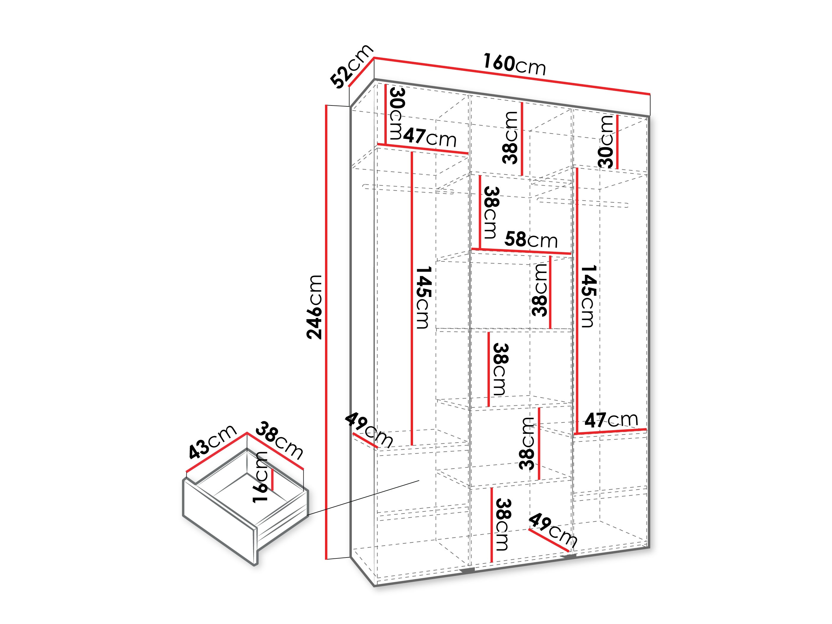 Ormar Hartford 544 (Belo)