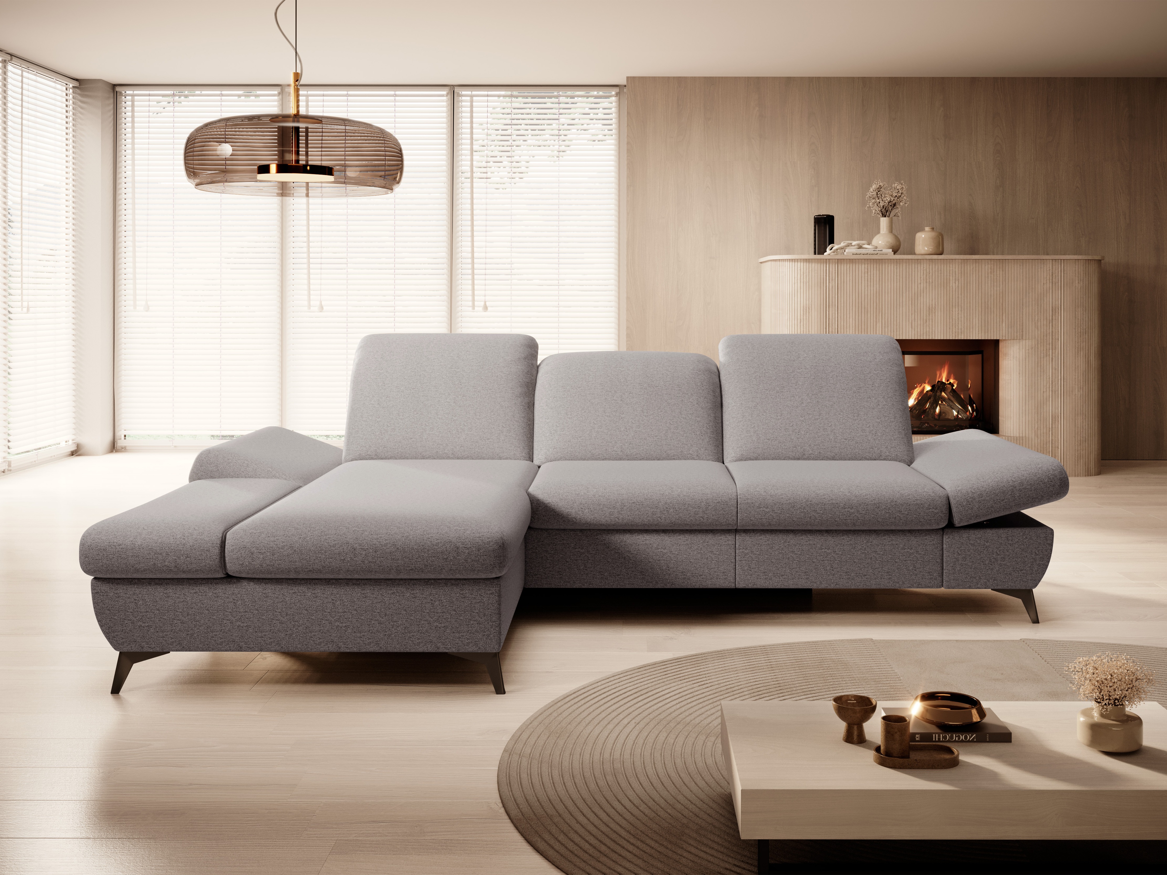 Ugaona sofa Kingston 190 (Matana 15)