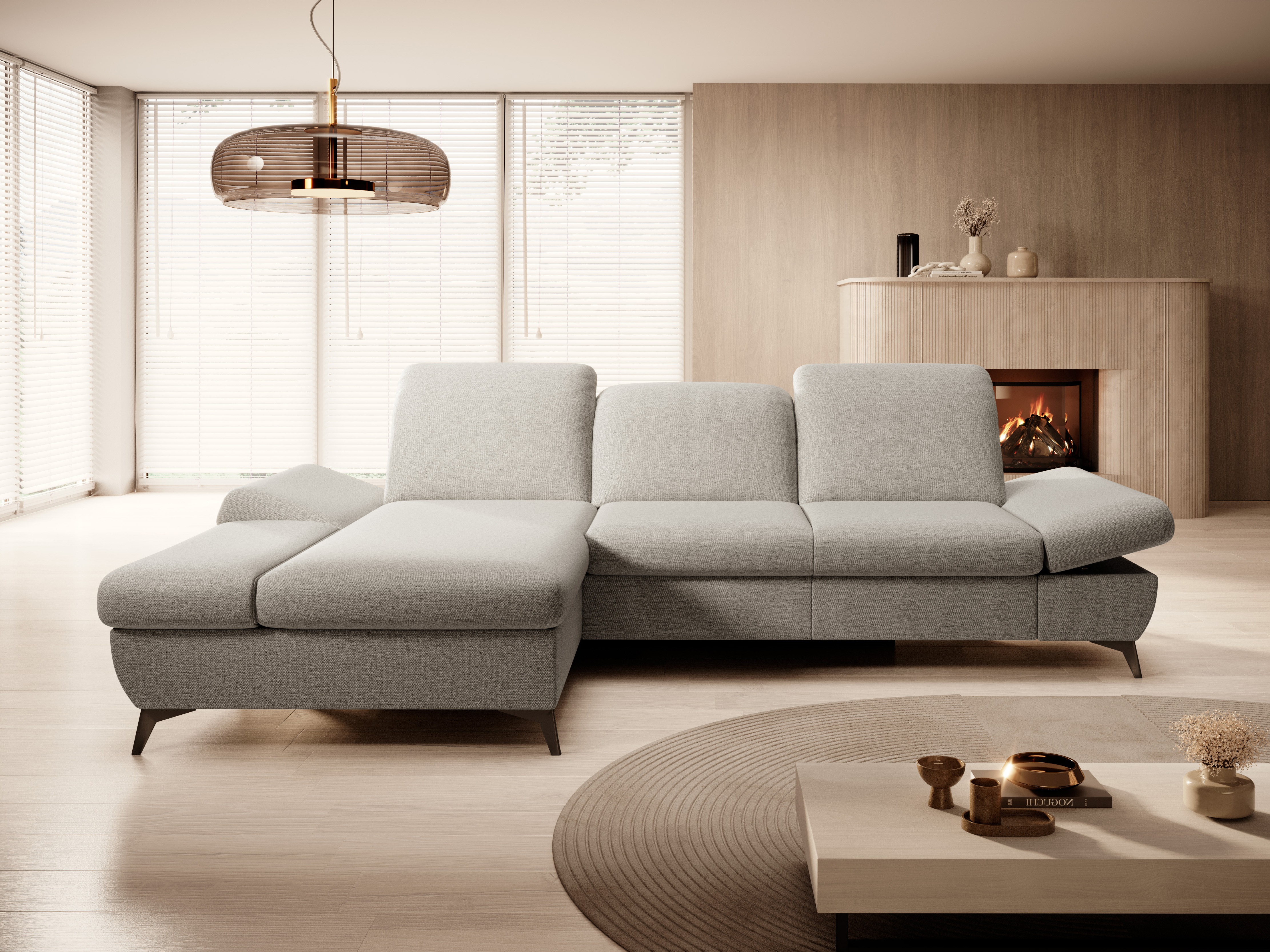 Ugaona sofa Kingston 190 (Matana 17)