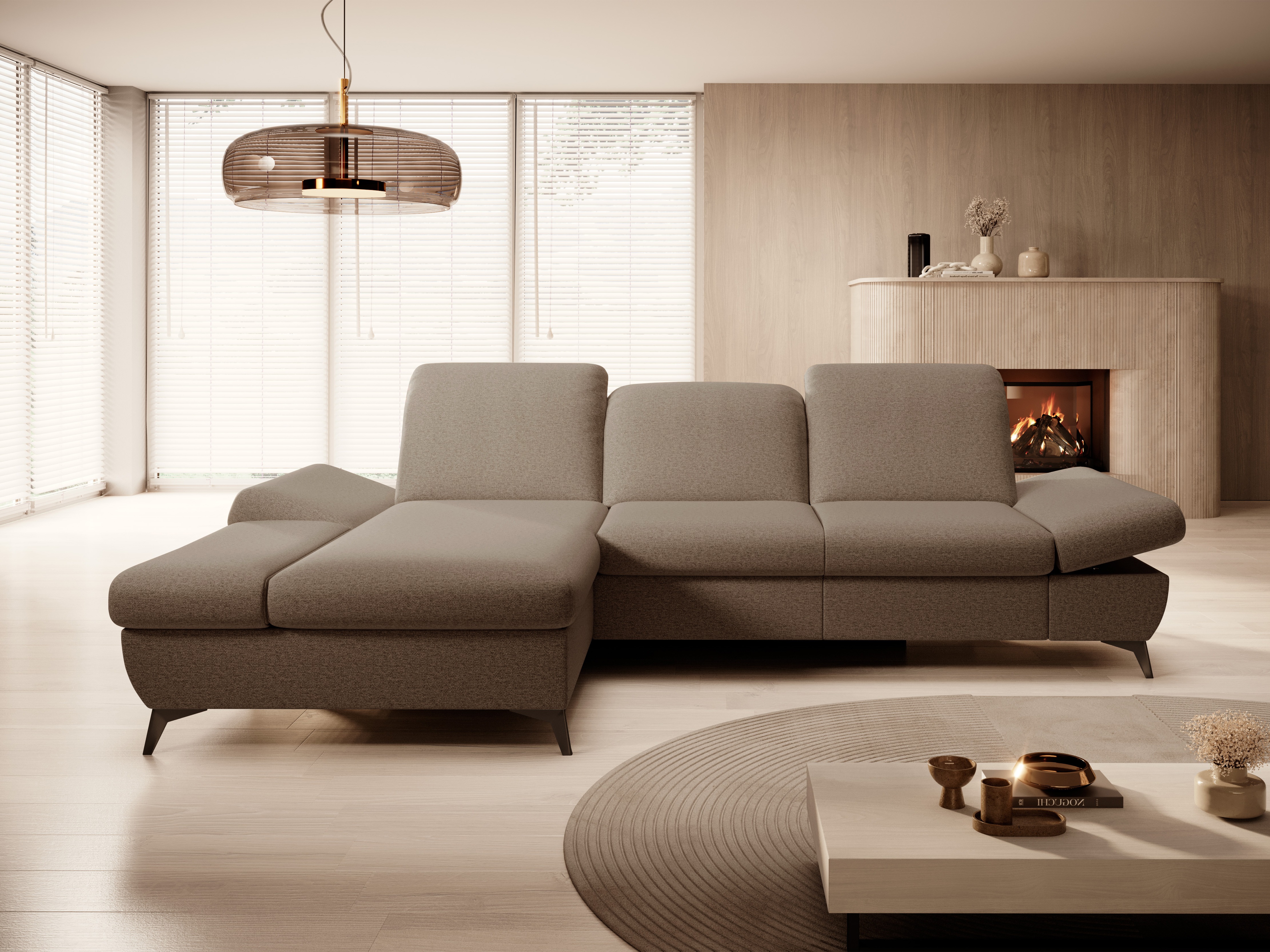 Ugaona sofa Kingston 190 (Matana 19)