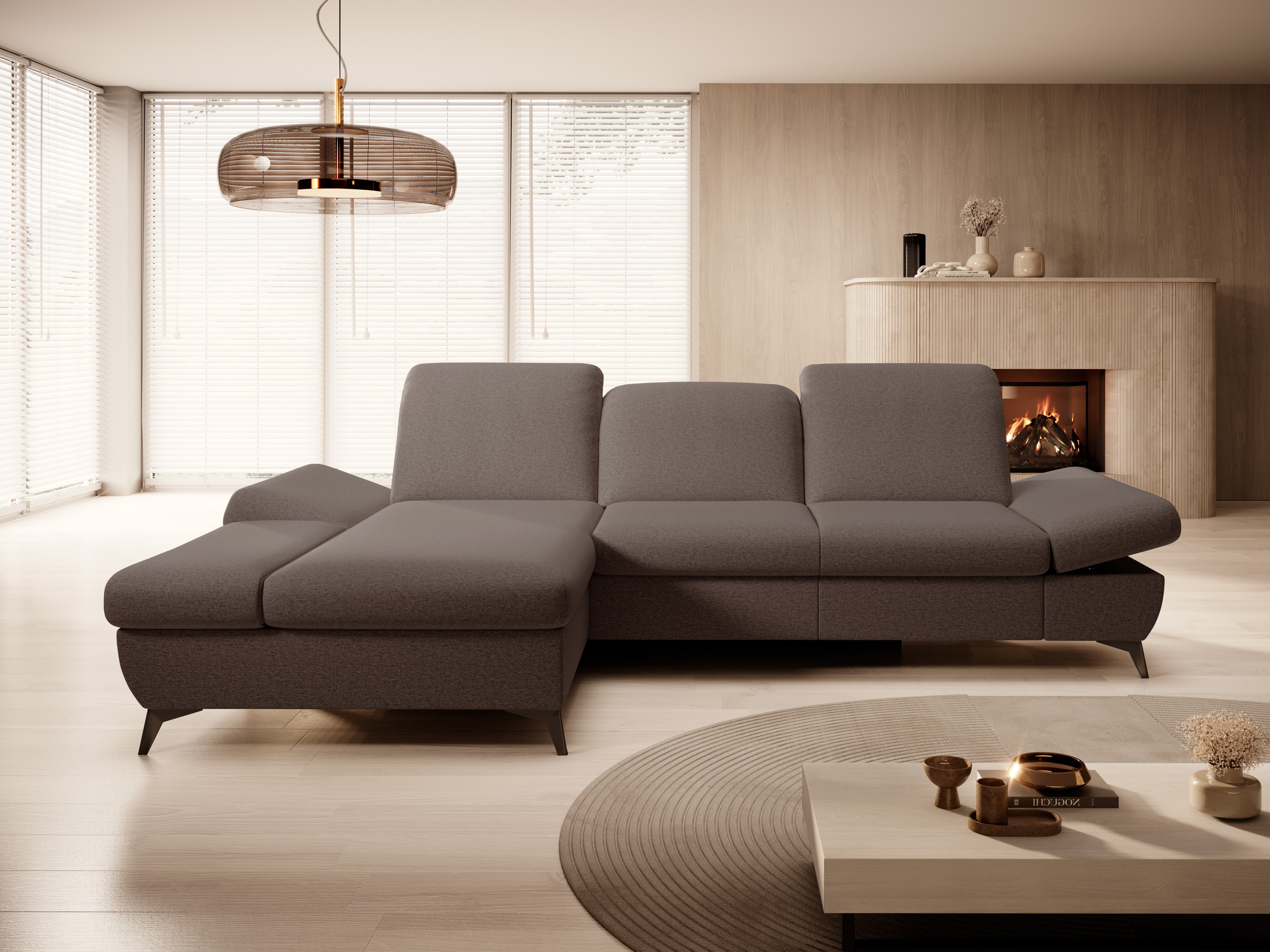 Ugaona sofa Kingston 190 (Matana 20)