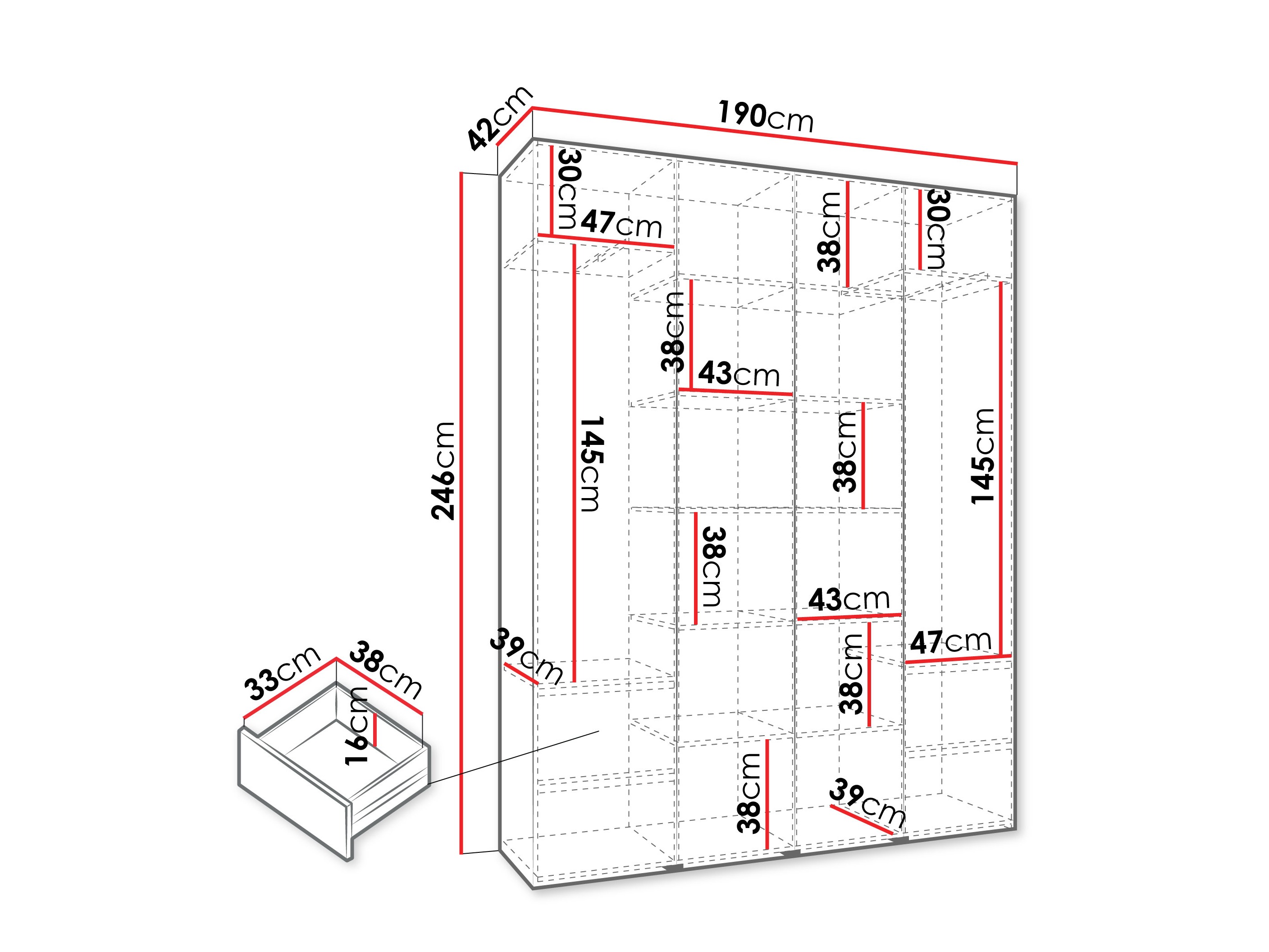 Ormar Hartford 570 (Belo)