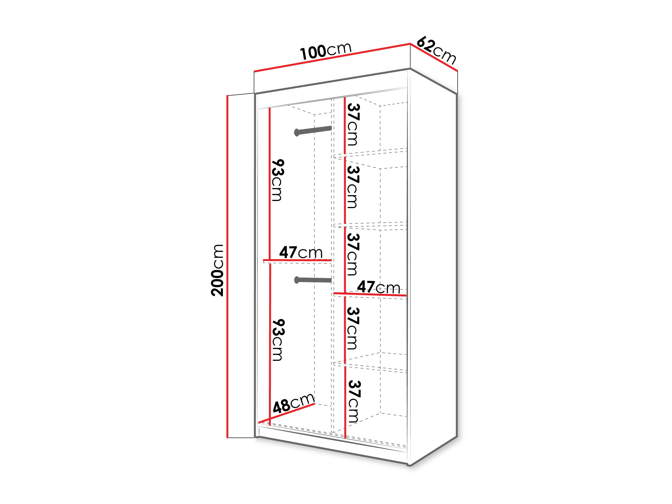 Ormar Hartford 575 (Crno)