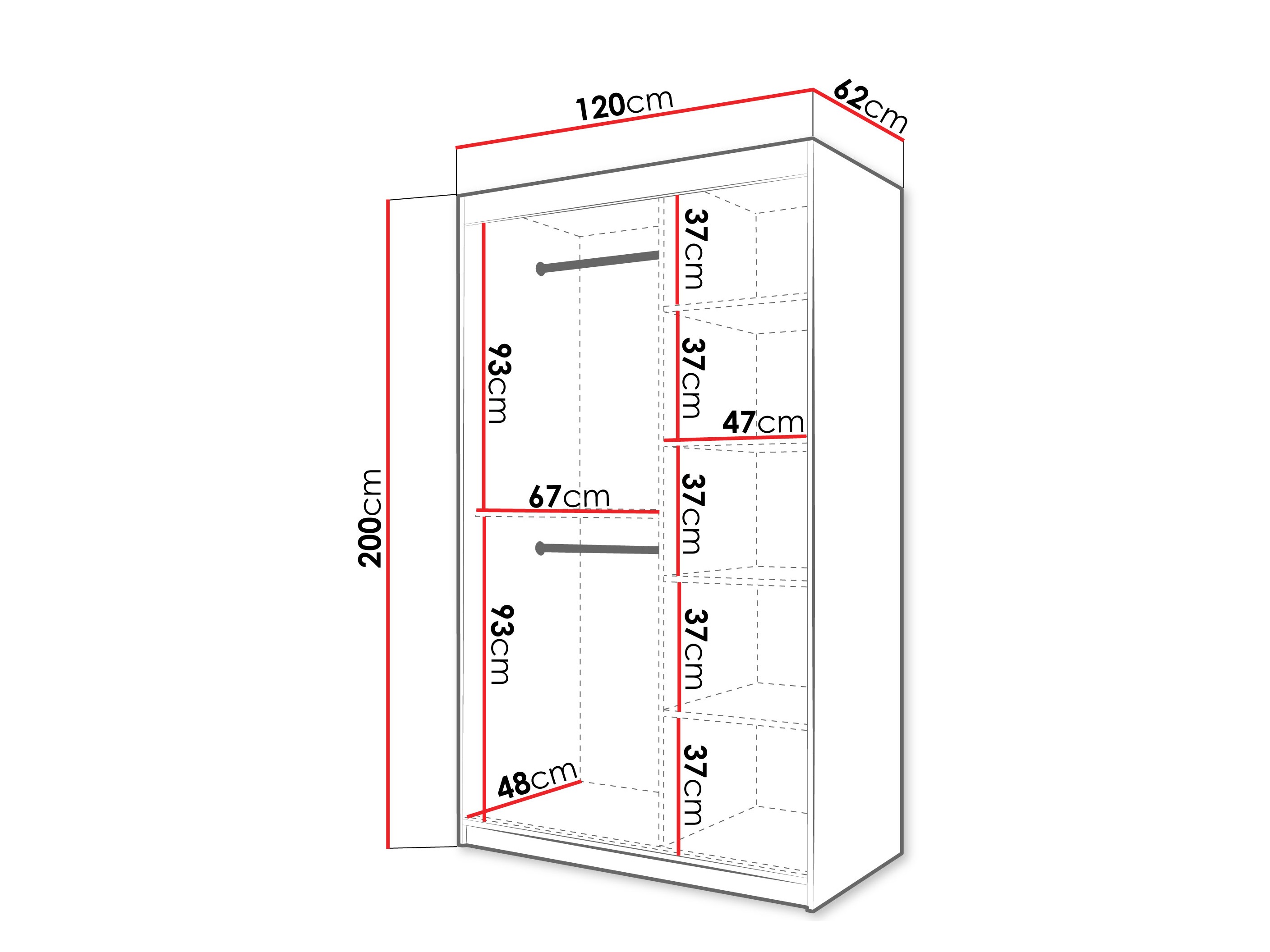 Ormar Hartford 576 (Crno)