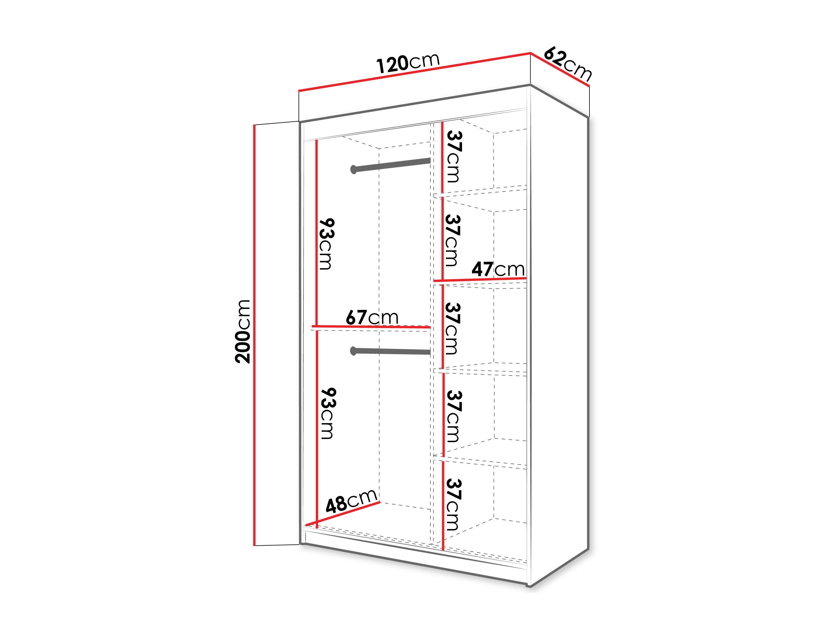Ormar Hartford 576 (Crno)
