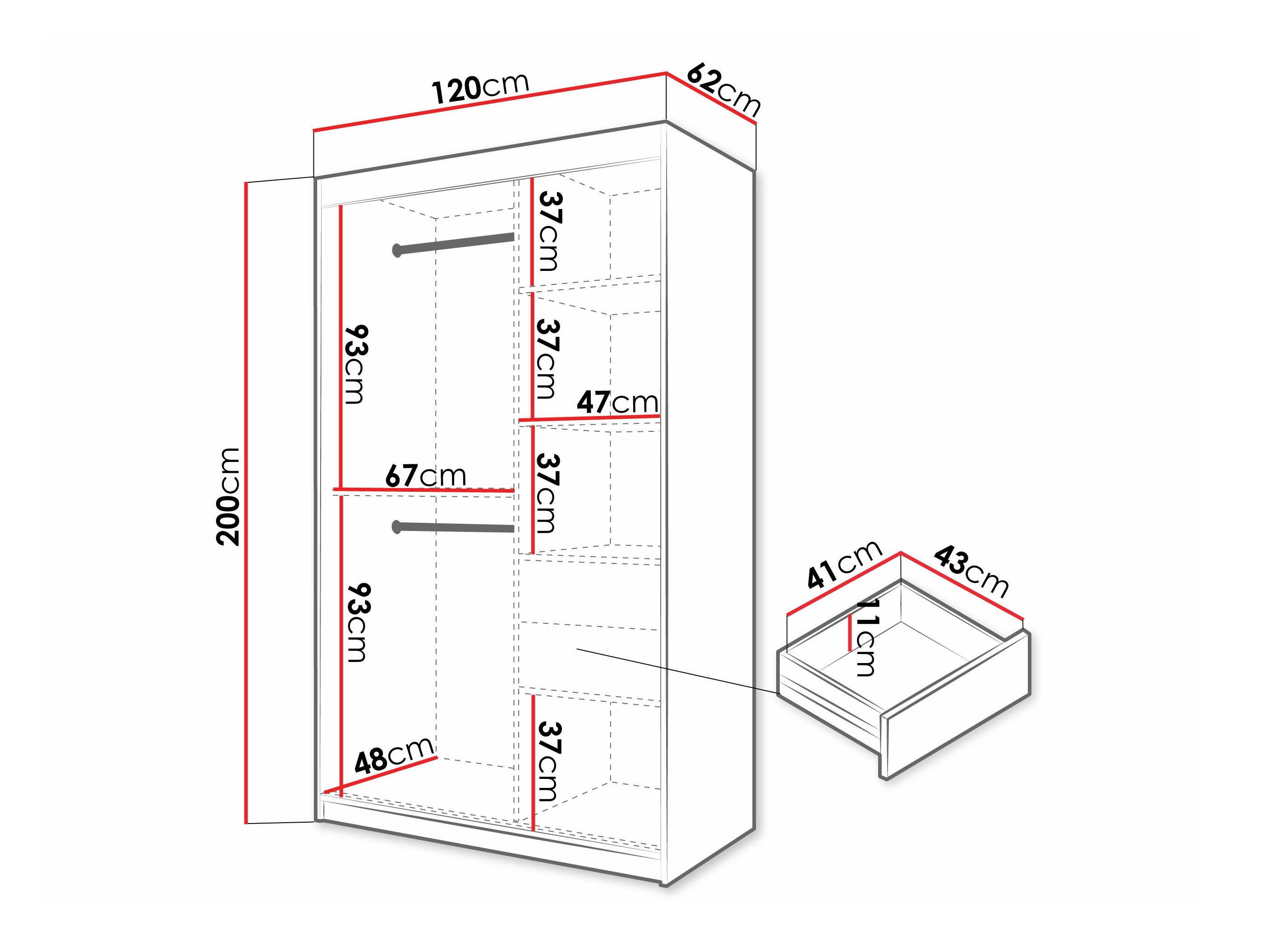 Ormar Hartford 576 (Crno)