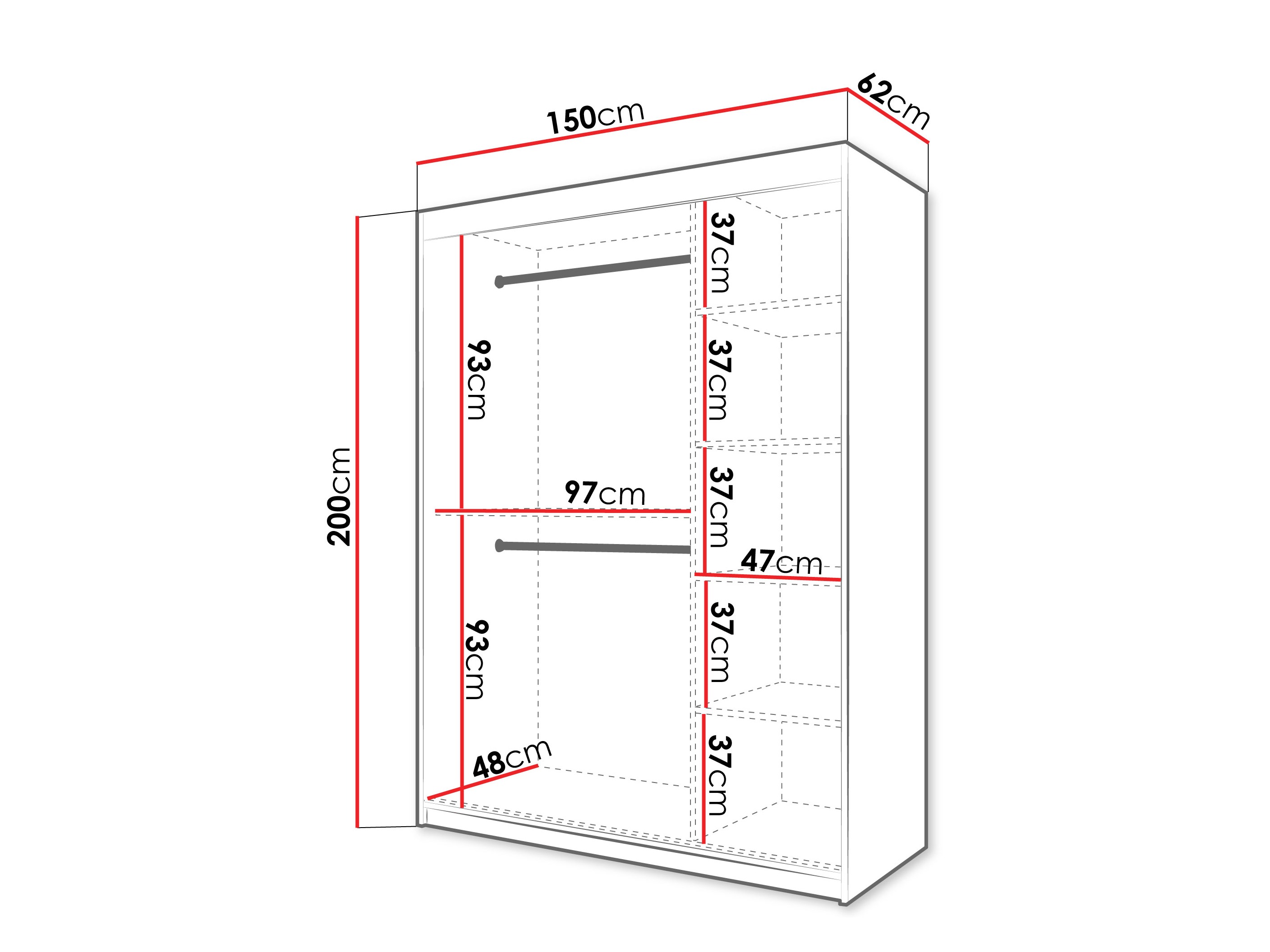 Ormar Hartford 576 (Crno)